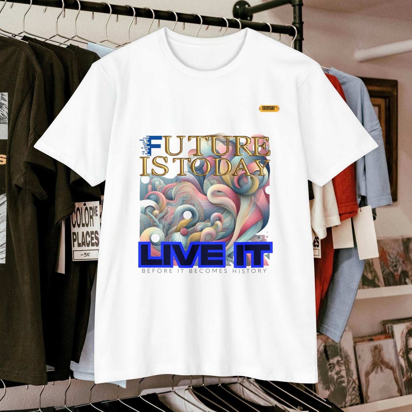 Unisex CVC Jersey T-shirt_ 16 June 2025_ Limited Edition Casual Fashion by WesternWaves: