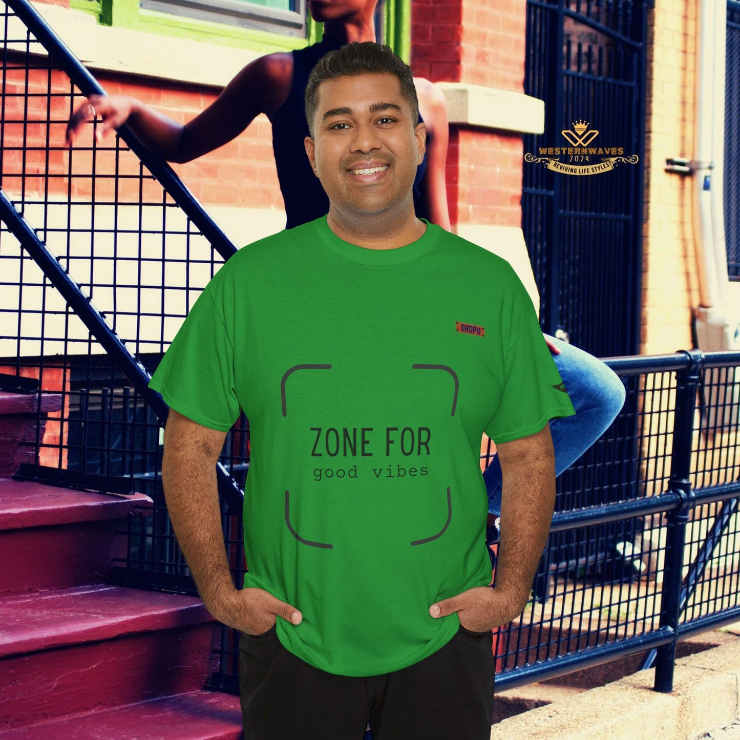 Unisex Heavy Cotton Tee_ 20 July 2025_ Limited Edition Unique Summer Wear_ by WesternWaves: