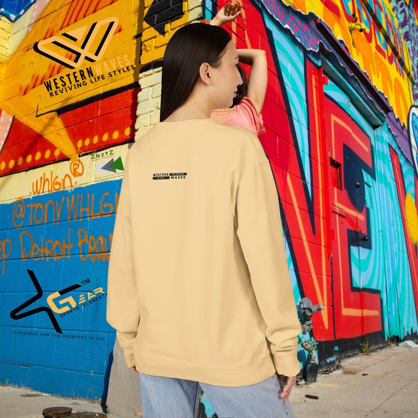 Crewneck Sweatshirt_ N7* Series CNSS PT2WW001_ Limited Edition Gift for Her, by WesternWaves: