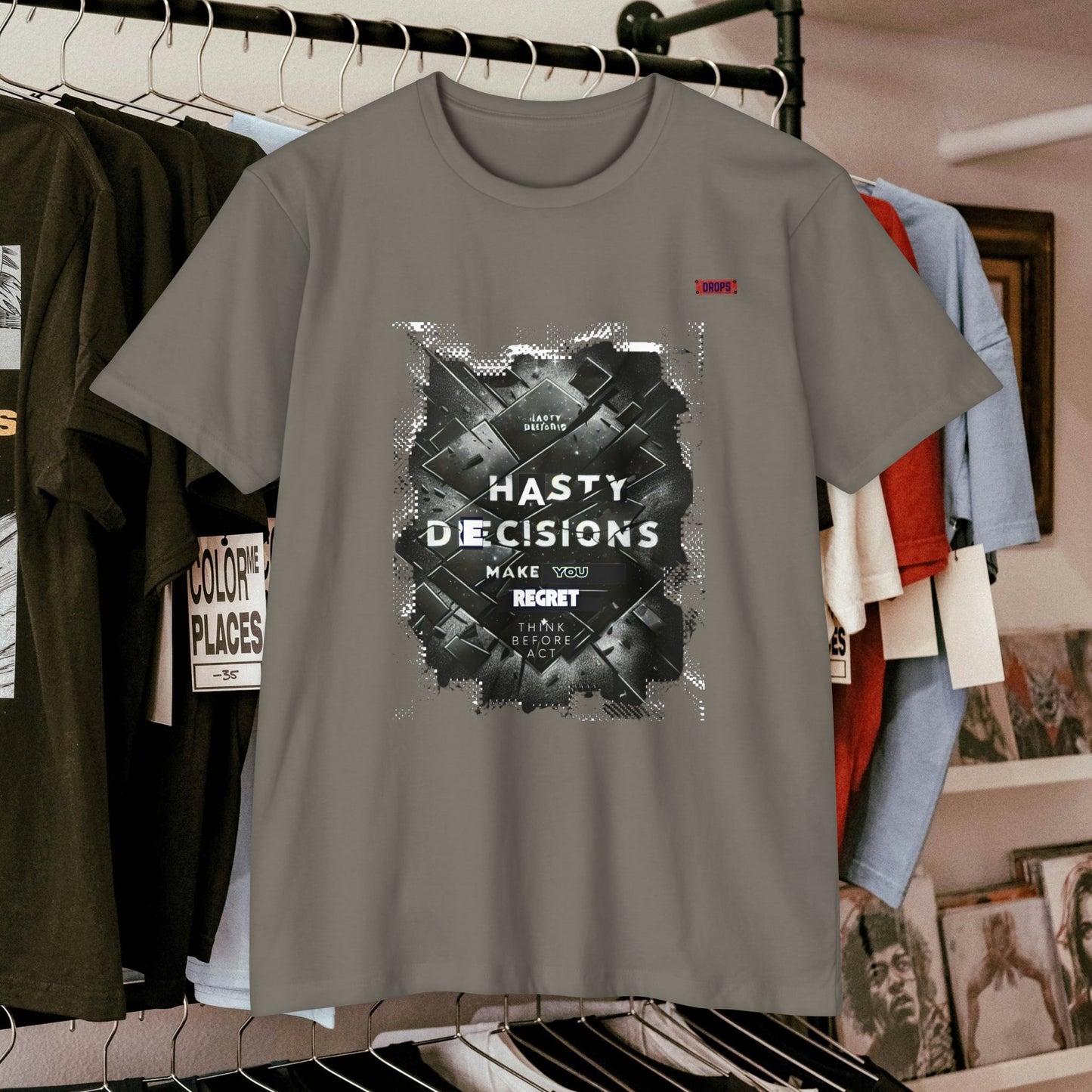 Unisex CVC Jersey T-shirt_ N8+ Series USCVCJTS PT2WW001_ Limited Edition CVC T-shirt by WesternWaves: