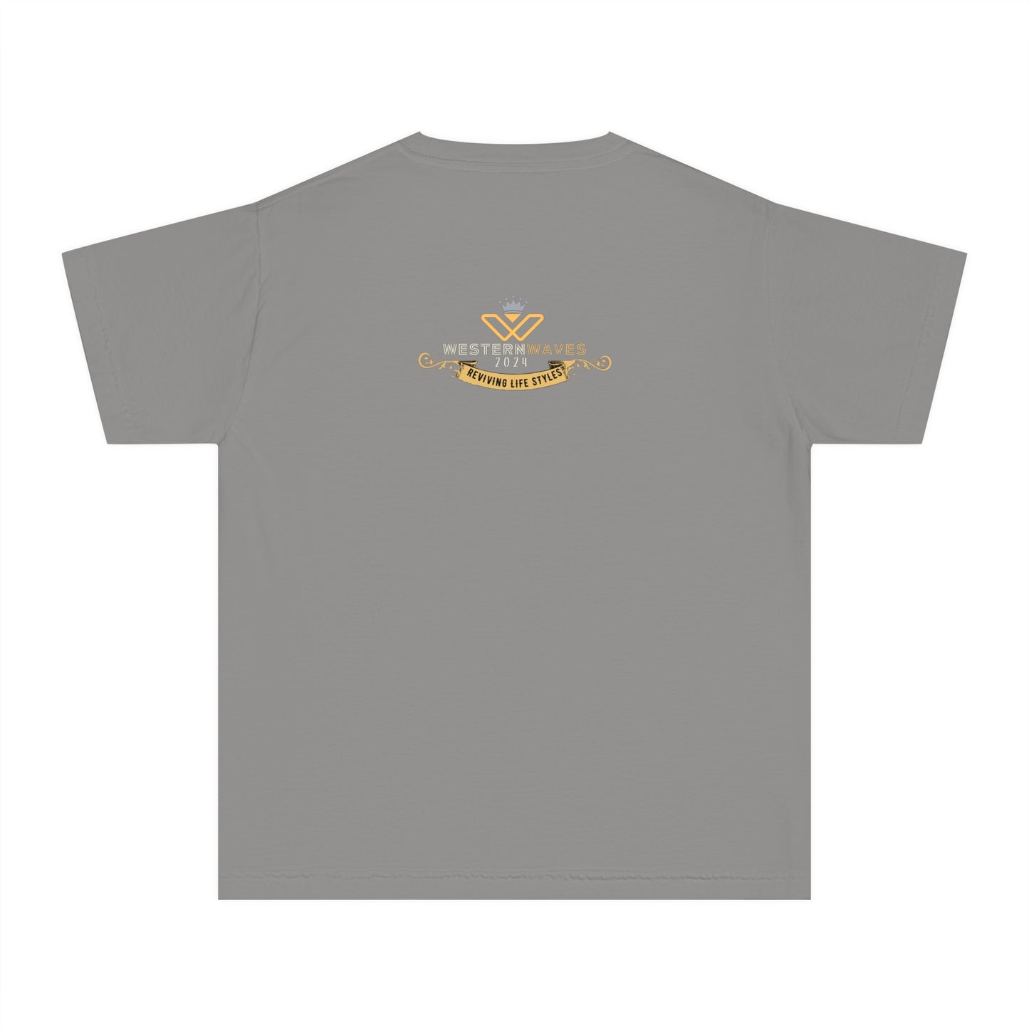 Youth Midweight Tee_ N2 Series YMT PT2WW005_ Limited Edition Durability & Lightweight Agility by WesternWaves: