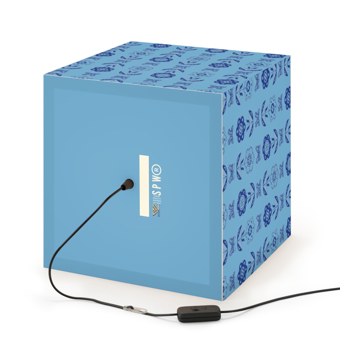 Light Cube Lamp_ N Series SPW LCL PT2WW001_ Crafted for Relaxation Tranquilly by WesternWaves: