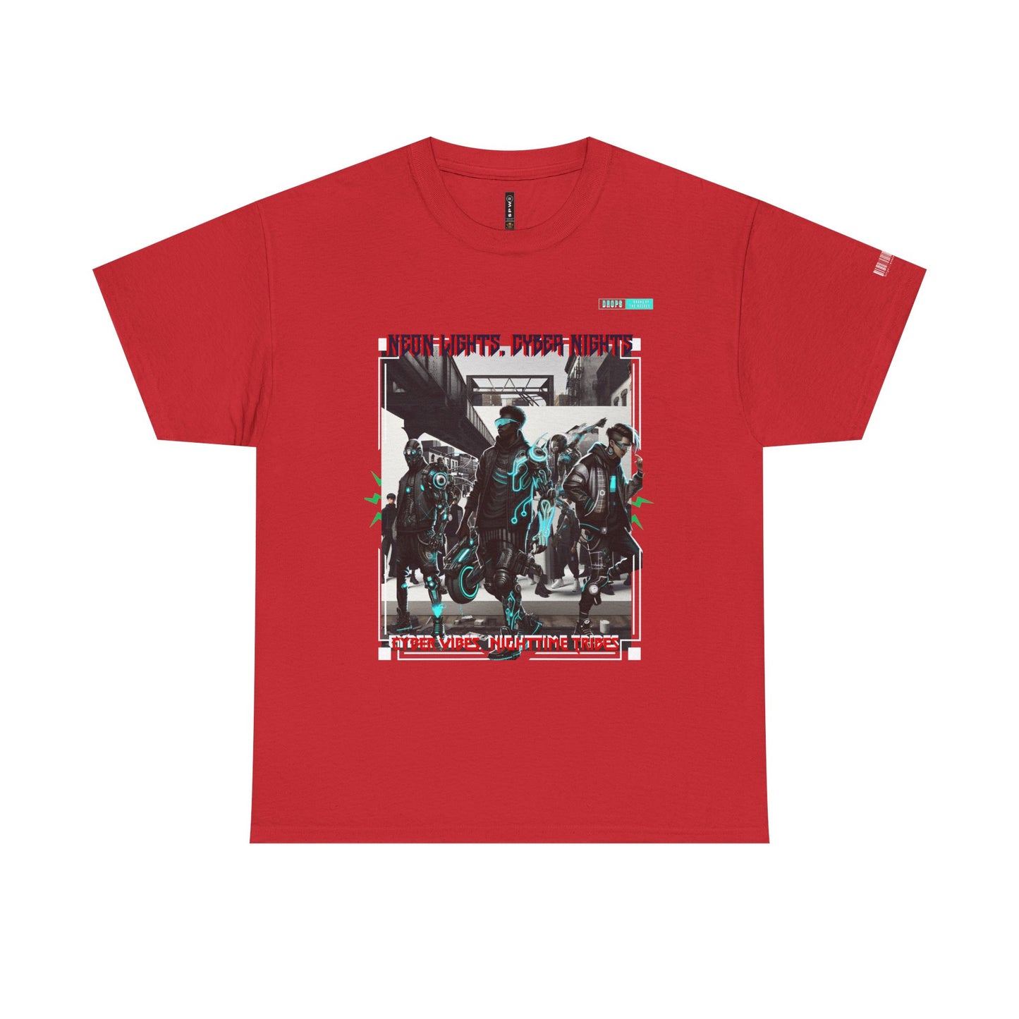 Unisex Heavy Cotton Tee_ N8+ Series USHOSTEE_ PT2WW003_ 01 Oct 2025_ Limited Edition Casual Wear by WesternWaves: