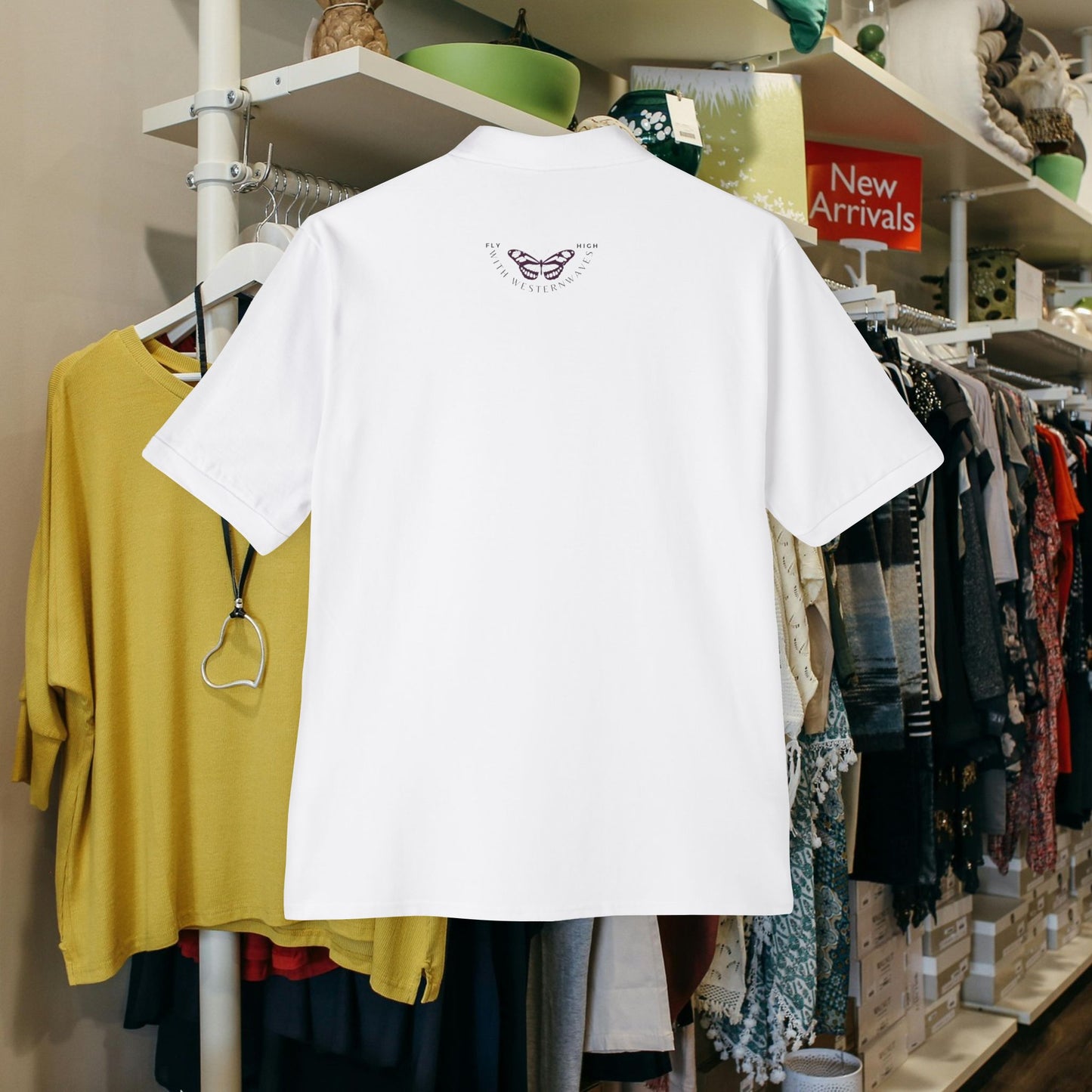 Men's Piqué Polo Classic Shirt – N2 Series MPPOLOCS PT2WW002_ Limited Edition Timeless Elegance of ‘EagalZ’ Sports Brand by WesternWaves: