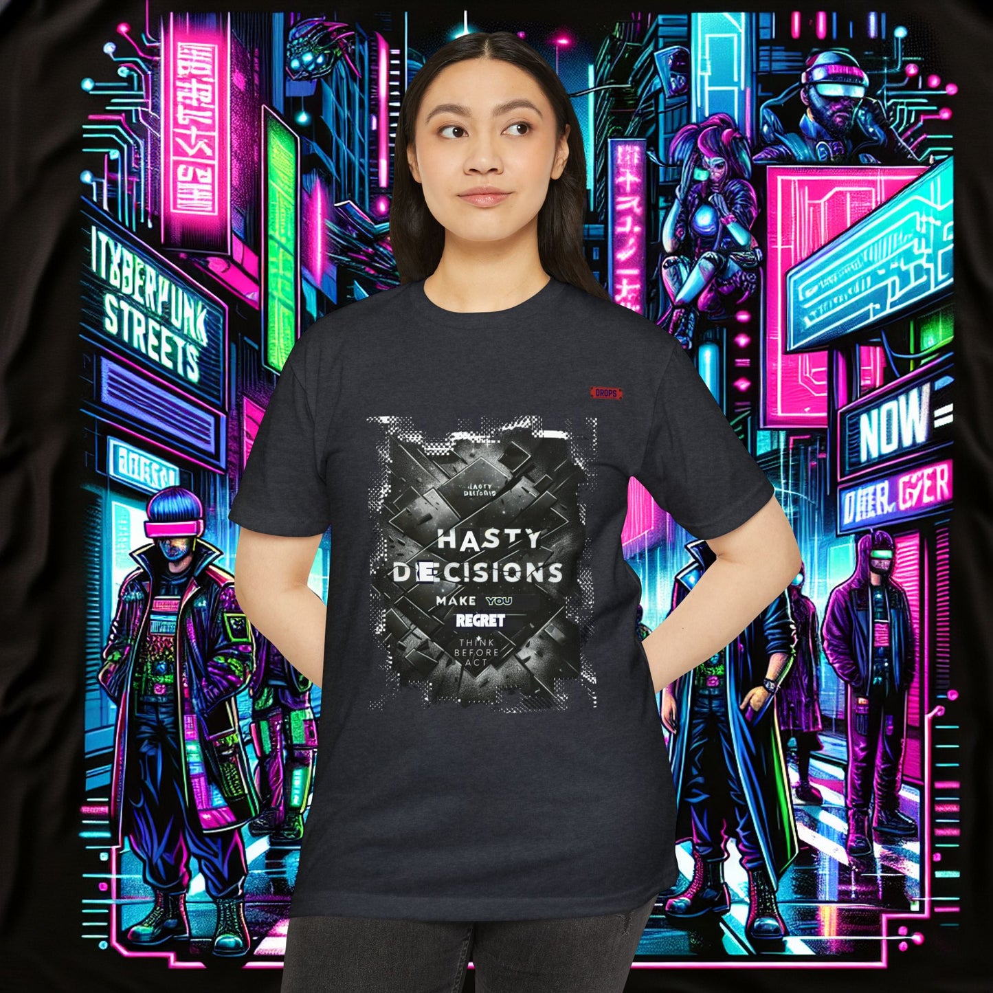 Unisex CVC Jersey T-shirt_ N8+ Series USCVCJTS PT2WW001_ Limited Edition CVC T-shirt by WesternWaves: