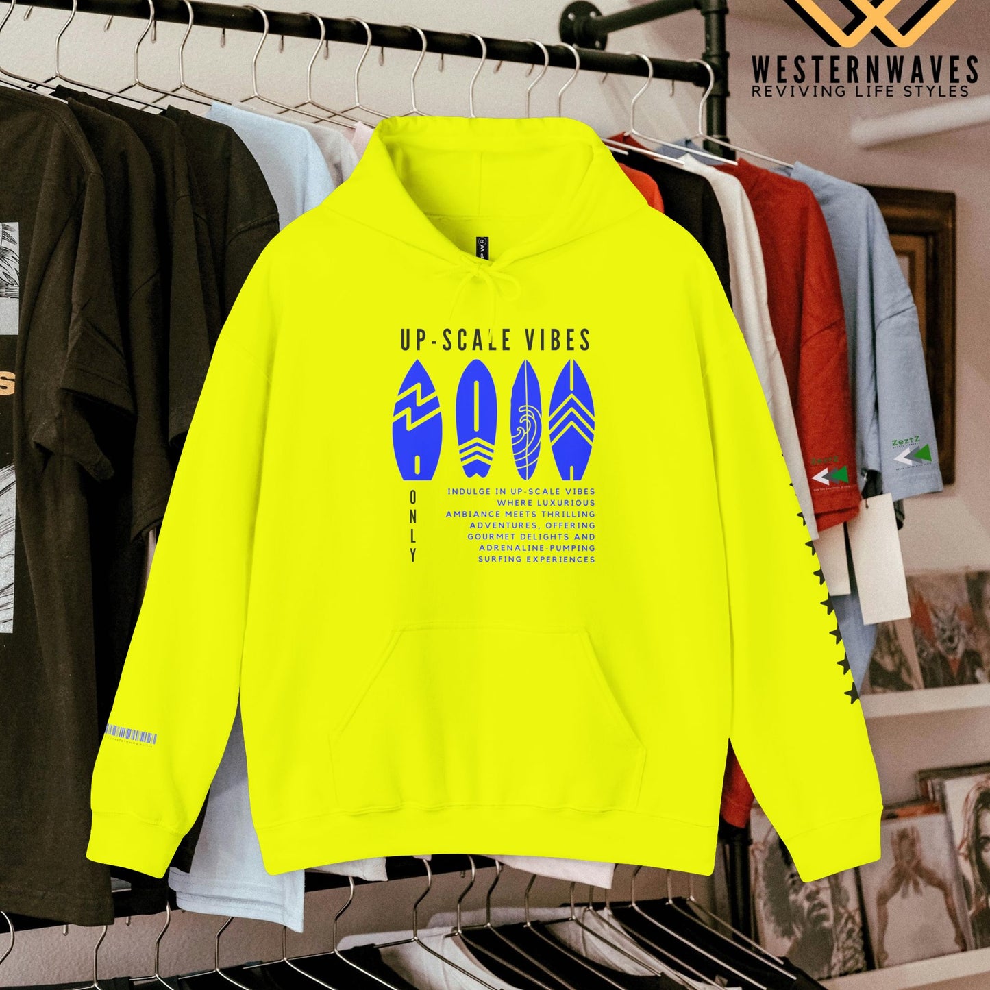 Unisex Heavy Blend™ Crewneck Sweatshirt_ N3+ Series UHBCSS PT2WW008_ Limited Edition Comfort & Style by WesternWaves: