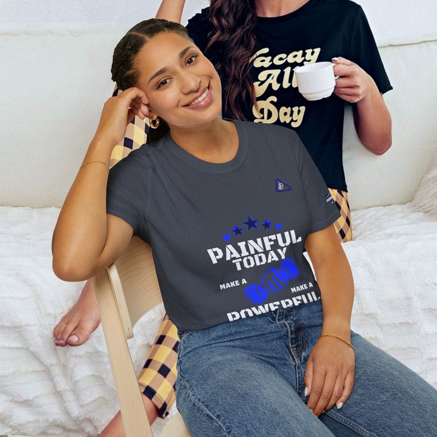 Unisex Softstyle T-Shirt_ N2+ Series SPW USSTS FT2WW008_ Redefine Relaxation Limited Edition by WesternWaves: