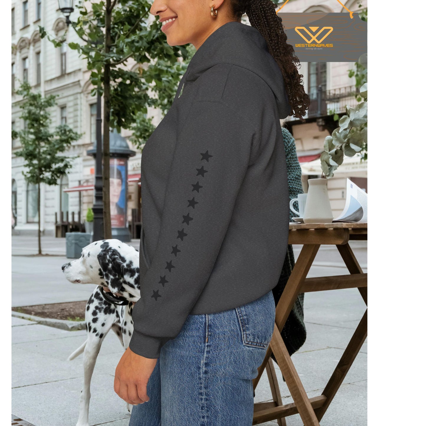 Unisex Heavy Blend™ Hooded Sweatshirt_ N3+ Series USHBHSS PT2WW006_ Limited Edition Pinnacle of Comfort & Style by WesternWaves: