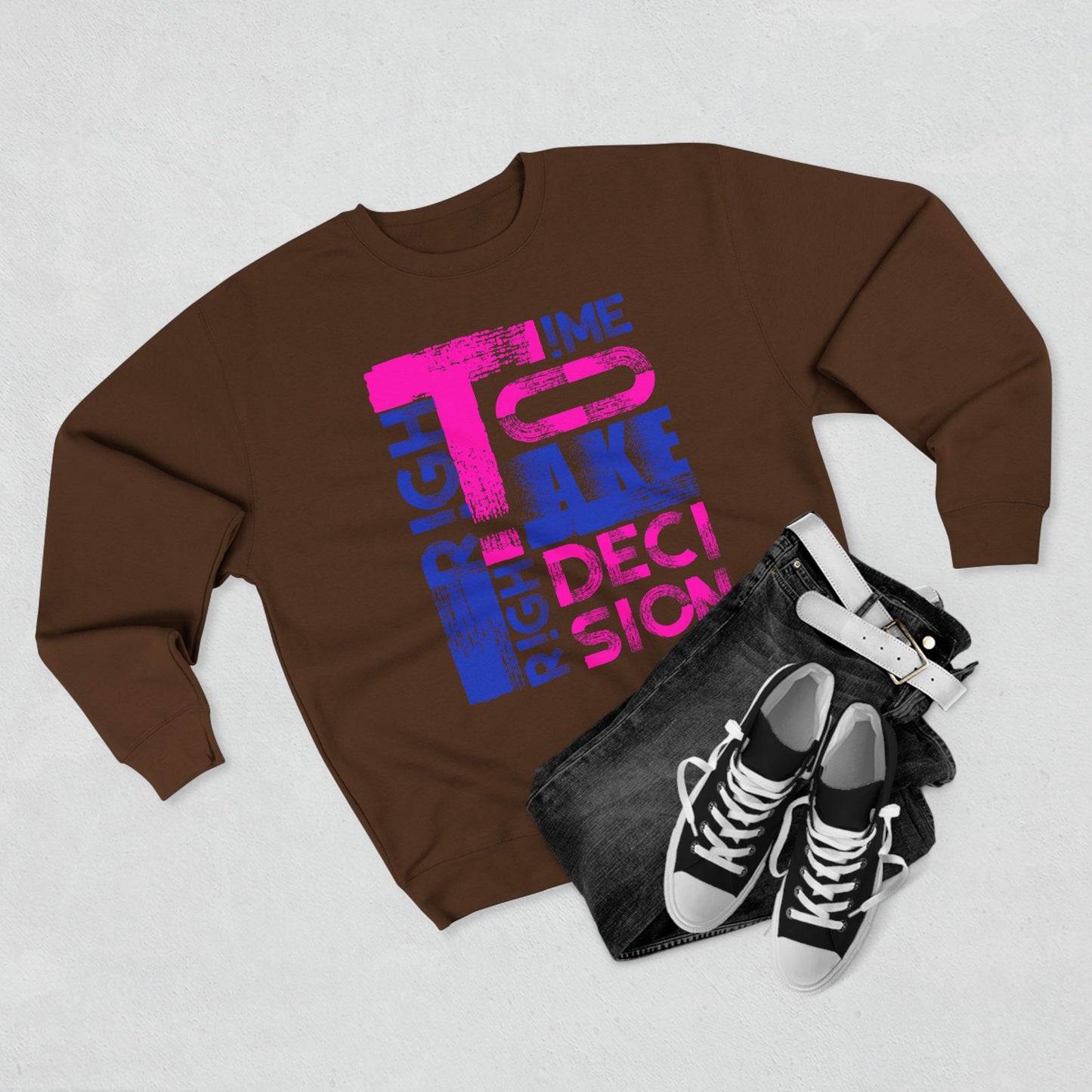 Unisex Crewneck Sweatshirt_ N3+ Series USCNSS PT2WW002_ Limited Edition Softness, Warmth & Durability by WesternWaves: