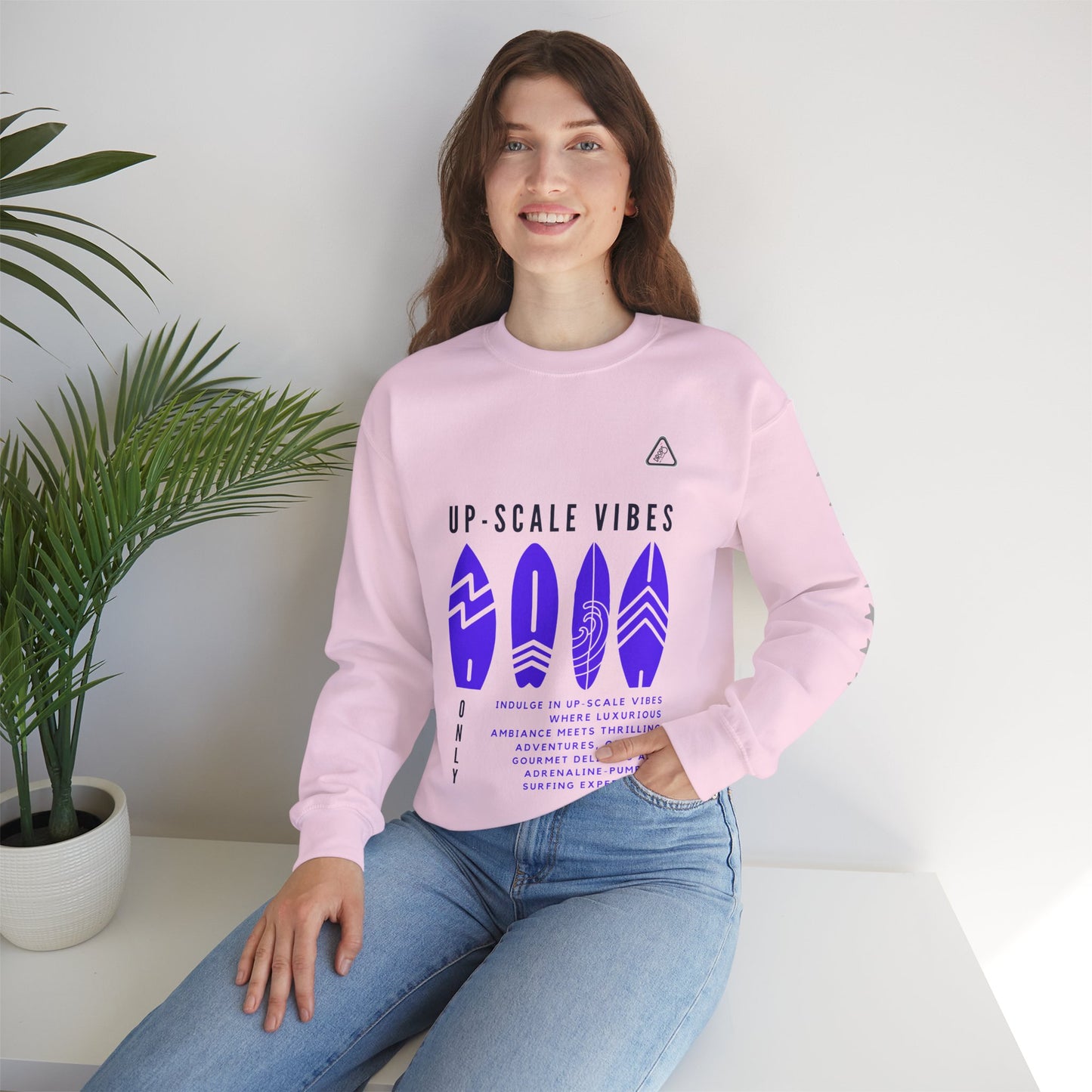 Unisex Heavy Blend™ Crewneck Sweatshirt_ N2 Series JBRW PT2WW001_Limited Edition Pure Luxury by WesternWaves: