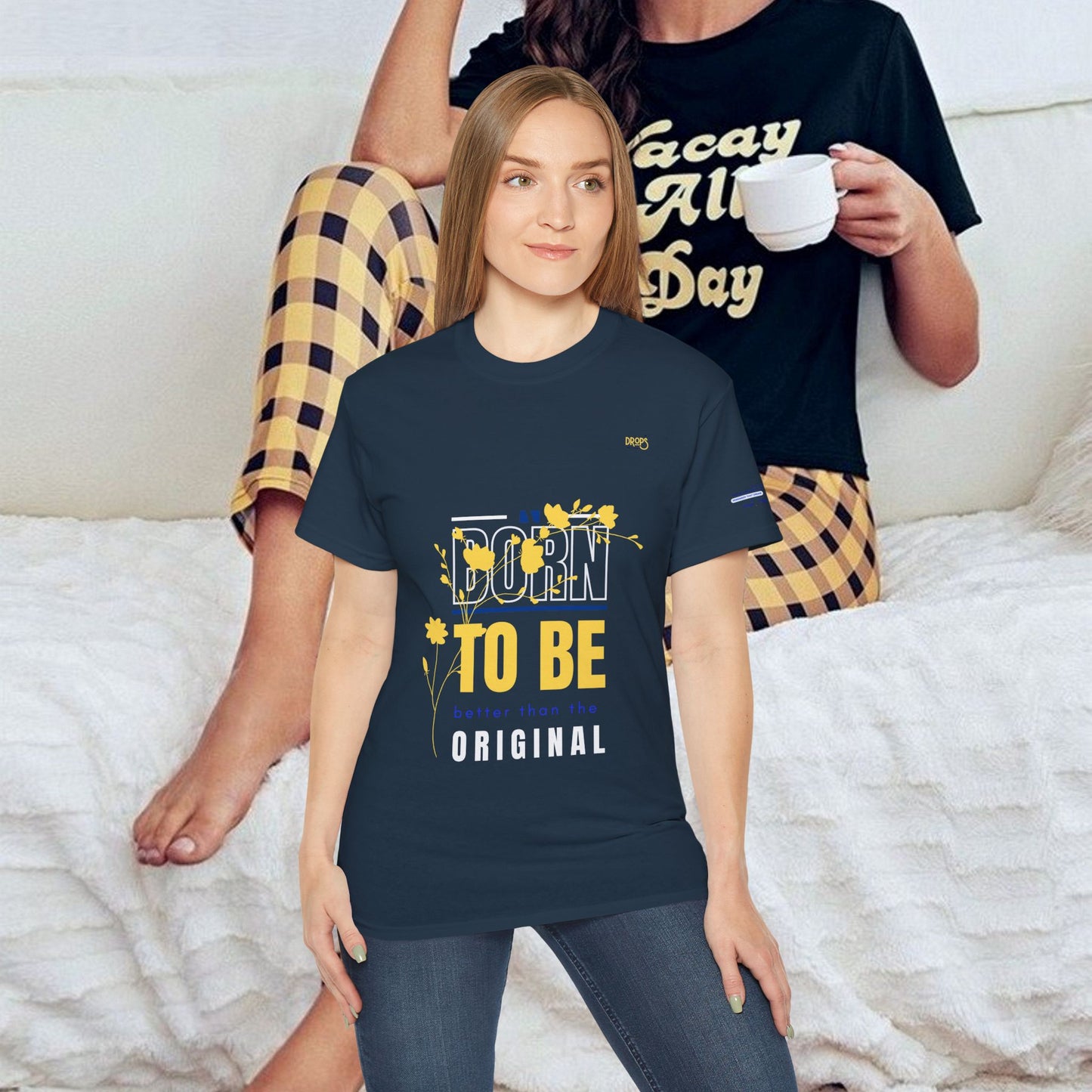 Unisex Ultra Cotton Tee_ Classic Comfort Unleashed_ N2 Series USUCTEE PT2WW002_ Limited Edition Maximum Comfort & Style by WesternWaves: