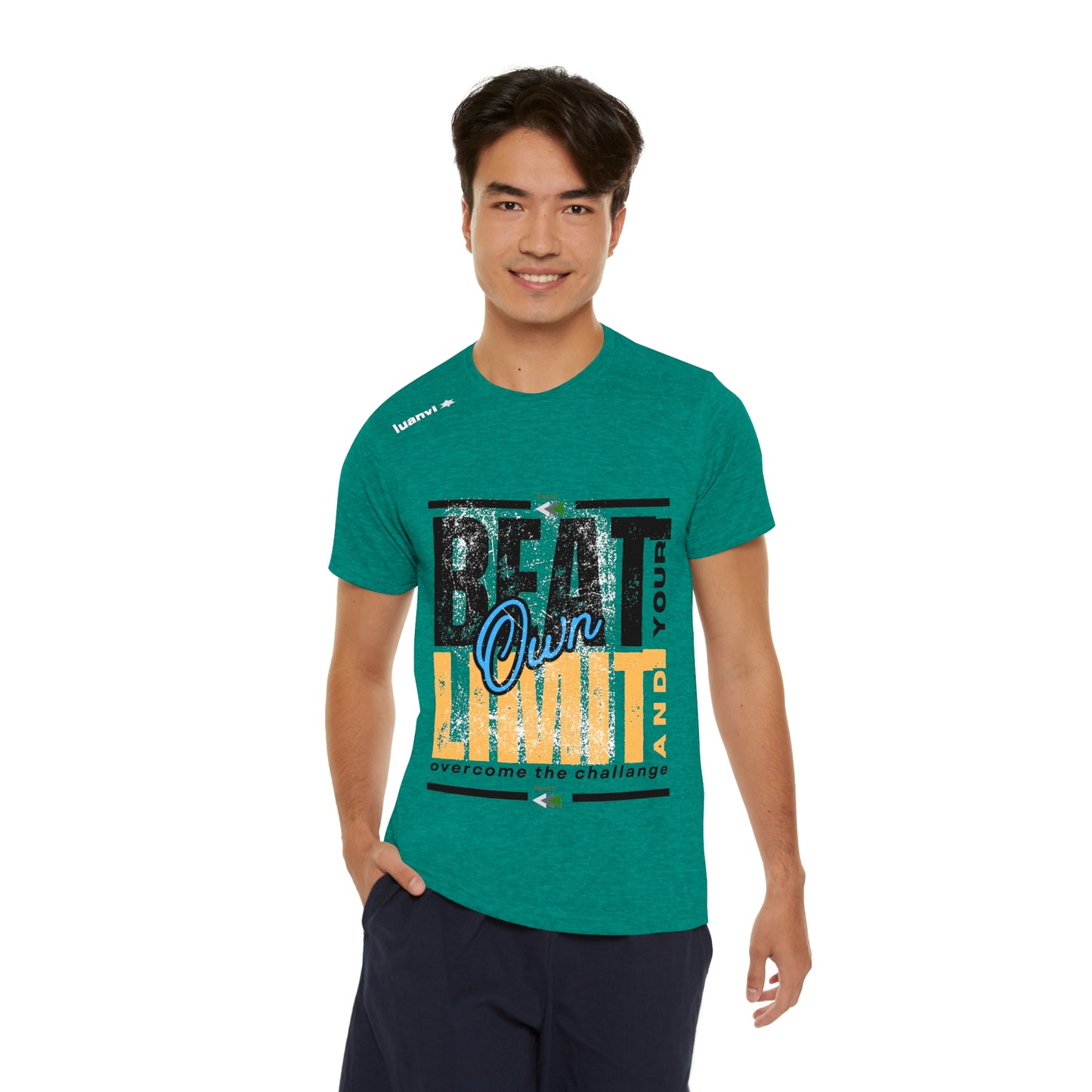 Men's Sports T-shirt_ N2+ Series MSTS PT2WW001_ Limited Edition ZeztZ Brand Men's Performance Sports T-shirt by WesternWaves: