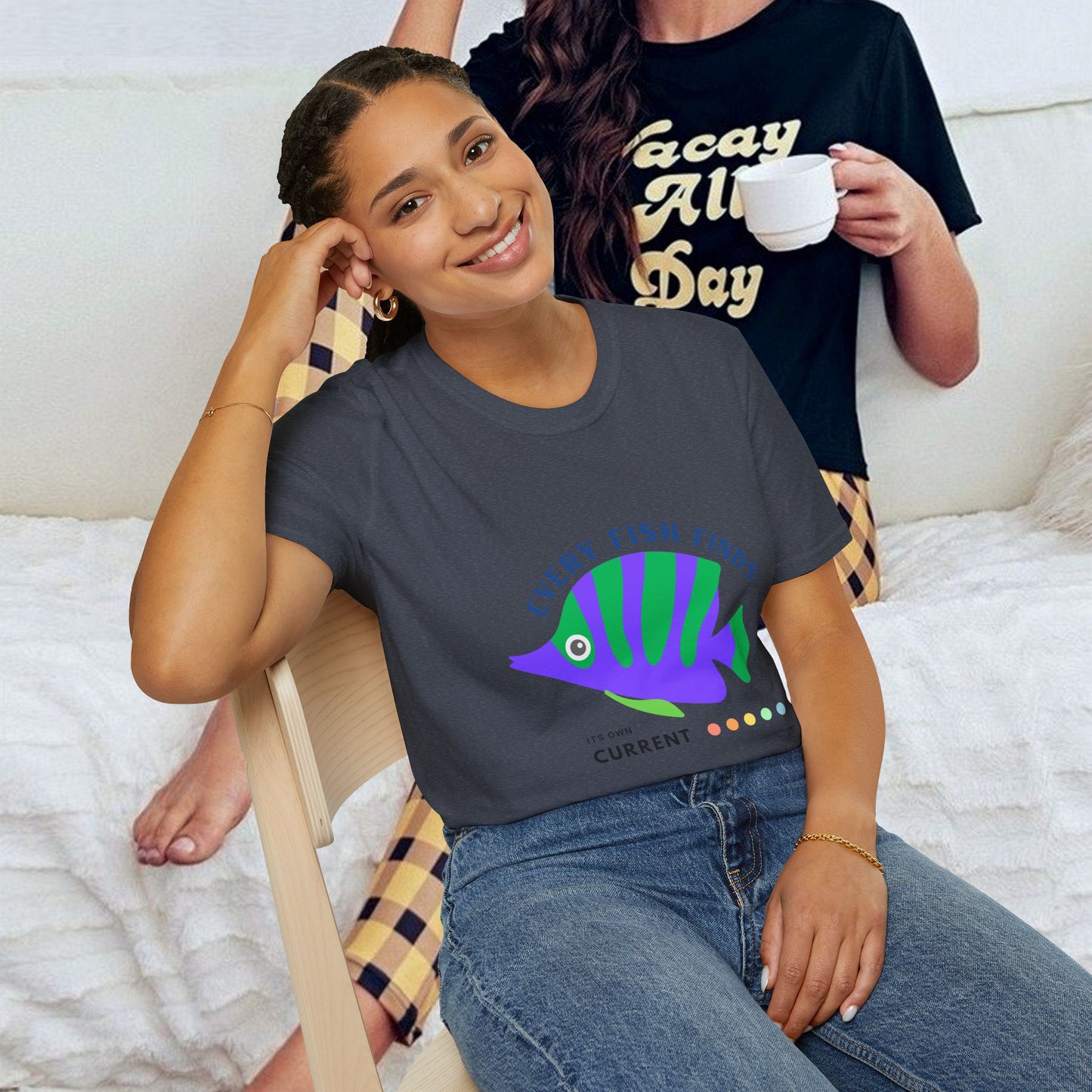 Unisex Softstyle T-Shirt_ N+ Series USSTS FT2WW009_ Limited Edition by WesternWaves:
