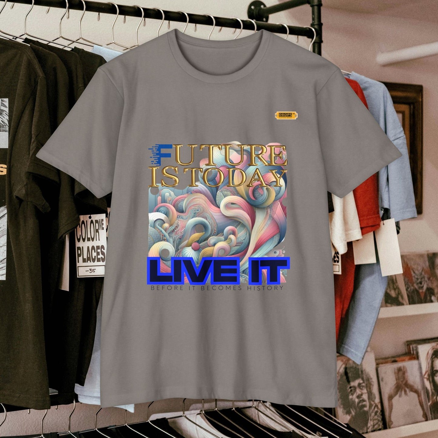 Unisex CVC Jersey T-shirt_ 16 June 2025_ Limited Edition Casual Fashion by WesternWaves: