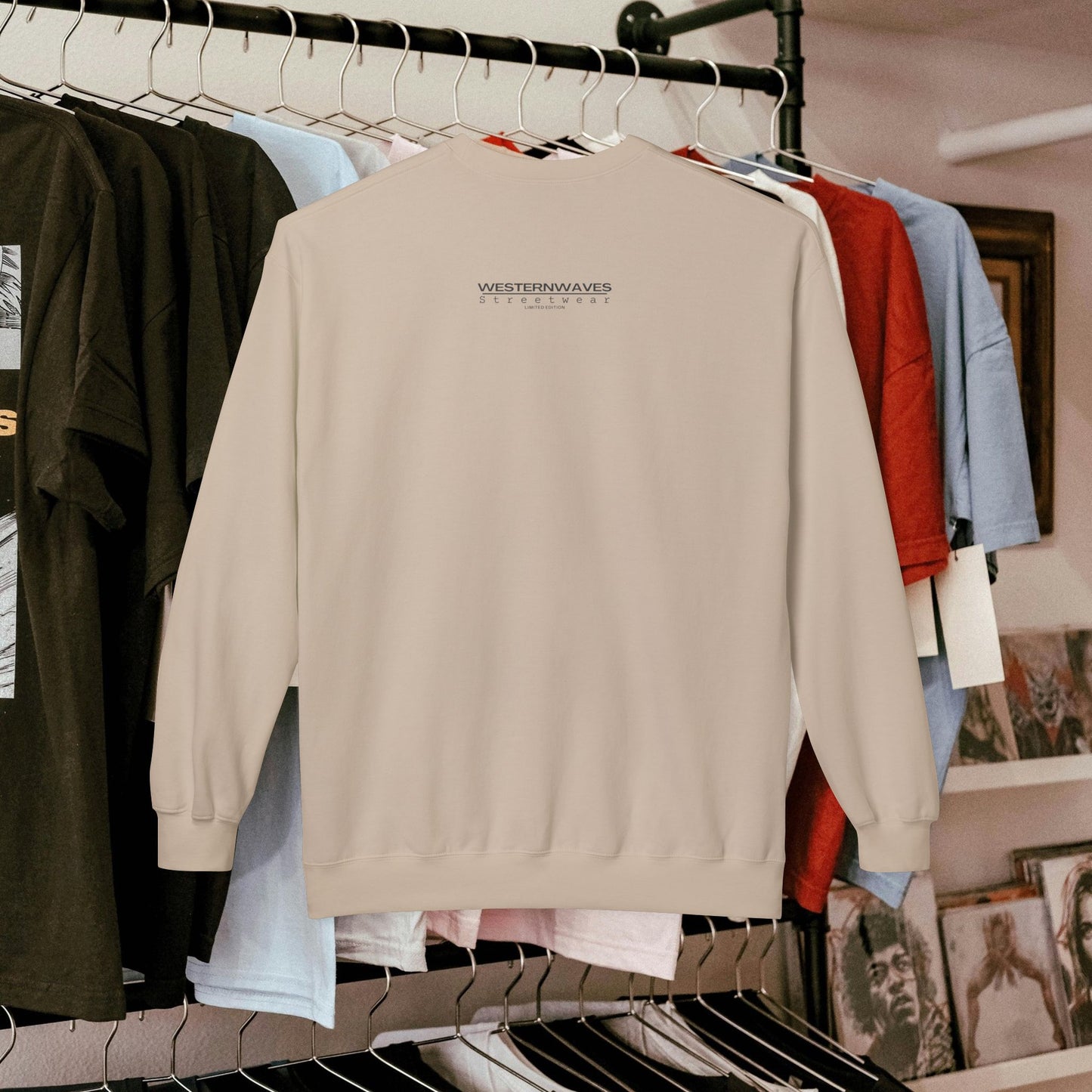 Every Line Got A Story Sweatshirt | Unisex Fleece Crewneck, Cozy Pullover, Artistic Gift, Casual Layer, Everyday Wear