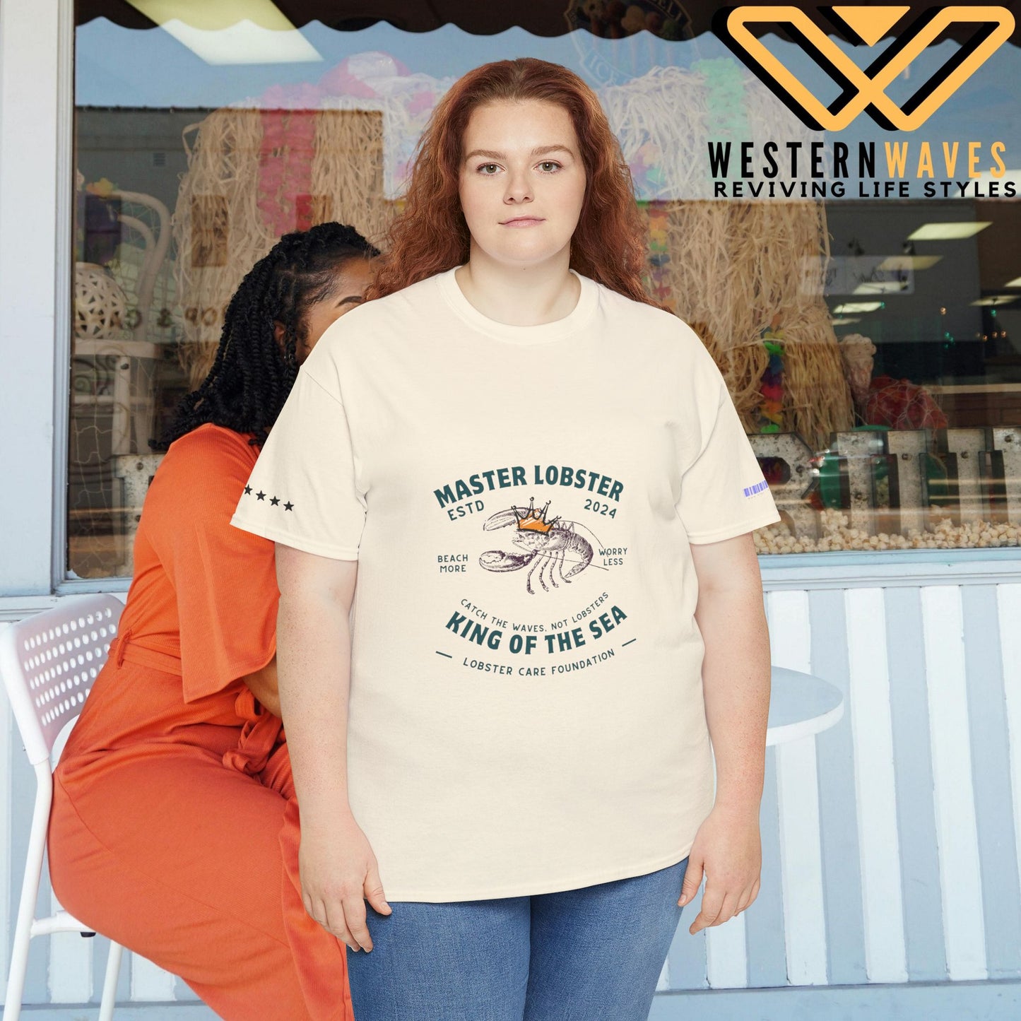Unisex Heavy Cotton Tee_ Crafted from premium 100% cotton_ N2+ Series UHCT PT2WW007_ Limited Edition Maximum Comfort by WesternWaves: