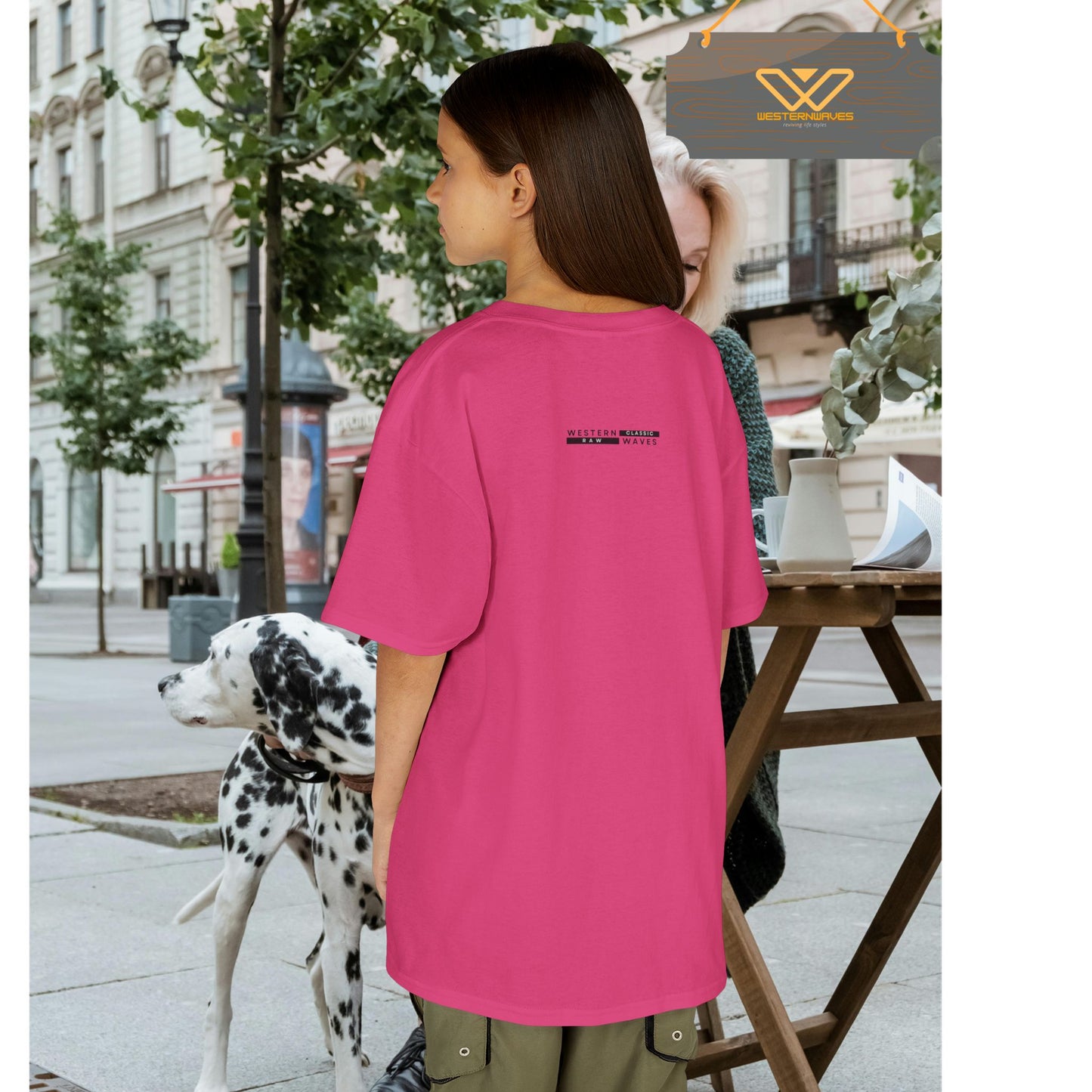 Kids Heavy Cotton™ Tee_ N2 Series KHCT PT2WW0011_ Limited Edition Durable Comfort for Every Adventure by WesternWaves: