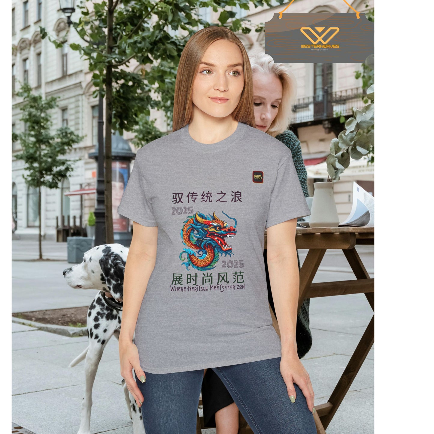 Unisex Ultra Cotton Tee_ Classic Comfort Unleashed_ N2+ Series USUCTEE PT2WW007_ Limited Edition Maximum Comfort & Style by WesternWaves: