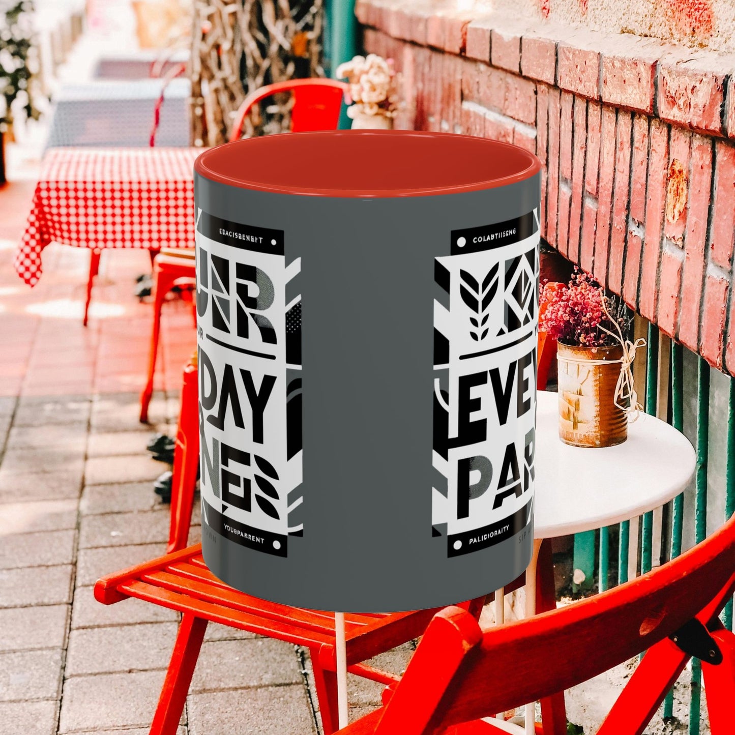 Accent Coffee Mug 11oz _ N3* Series ACM11OZ PT2WW021_ Limited Edition Perfect Blend of Style by WesternWaves:
