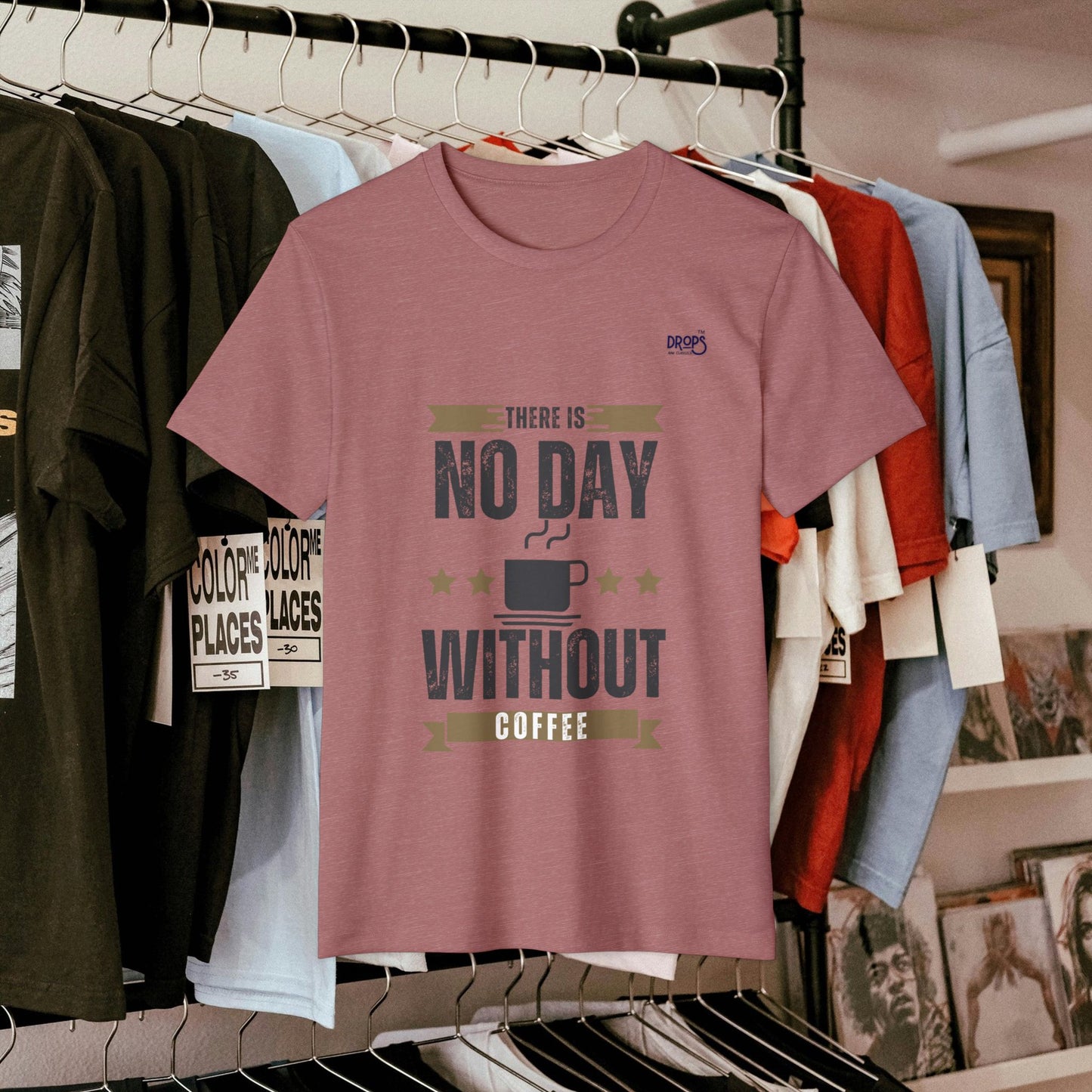 Unisex Recycled Organic T-Shirt_ N7* Series USRCOTS PT2WW001_ Limited Edition by WesternWaves: