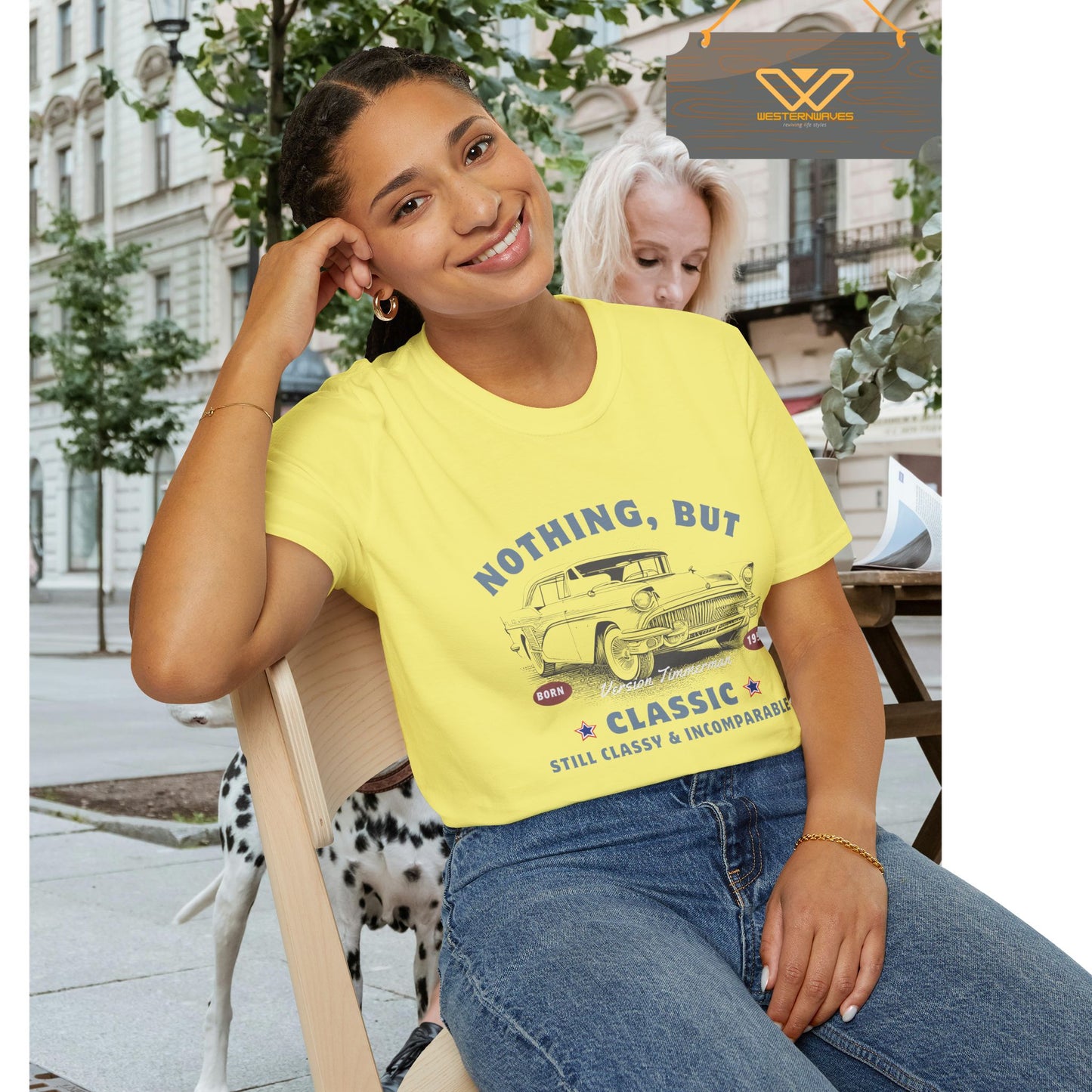 Unisex Softstyle T-Shirt_ N3+ USSTS FT2WW005_ Redefine Relaxation Limited Edition by WesternWaves: