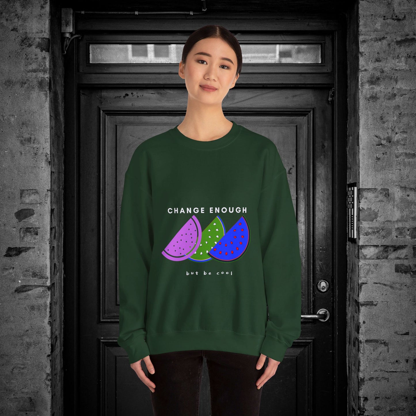 Unisex Heavy Blend™ Crewneck Sweatshirt_ N2+ Series UHBCSS PT2WW003_L imited Edition Pure Luxury for Every Occasion by WesternWaves: