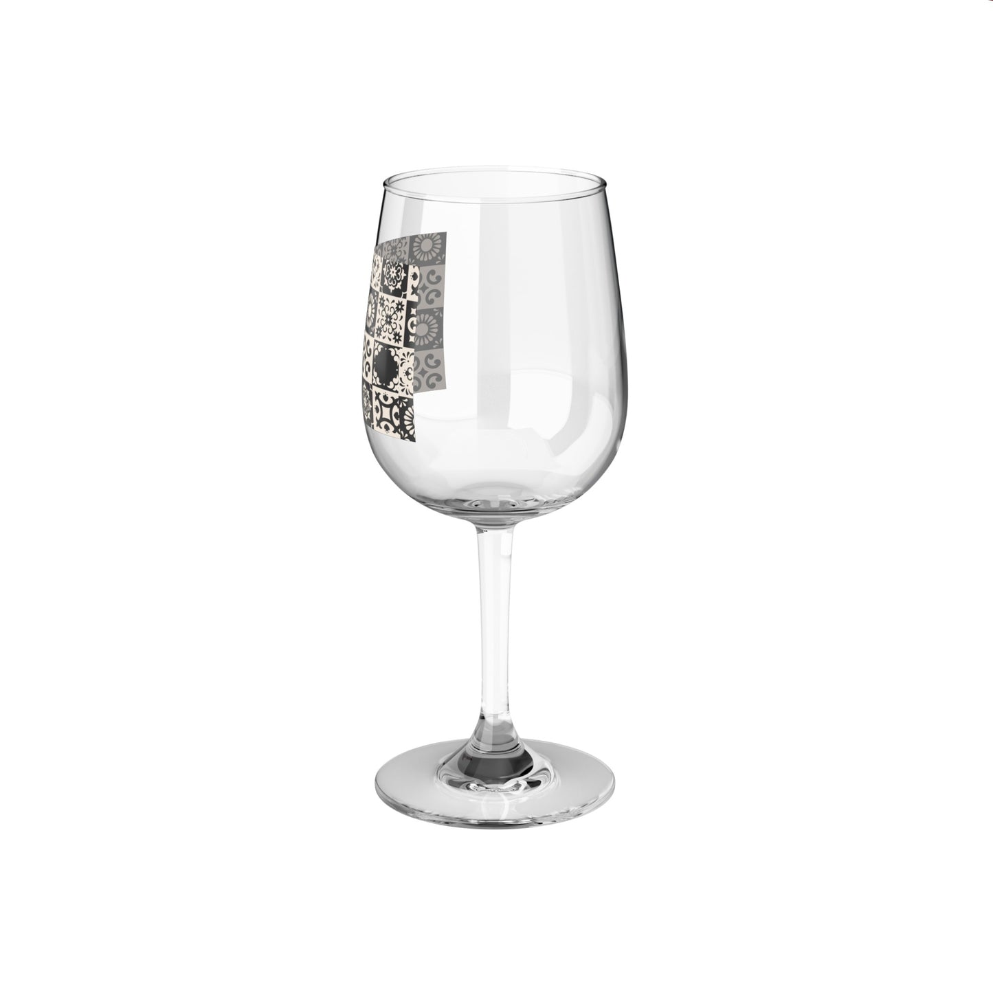 Wine Glass 12oz – N+ Series WG12OZ PT2WW013_ Limited Edition Treat by WesternWaves