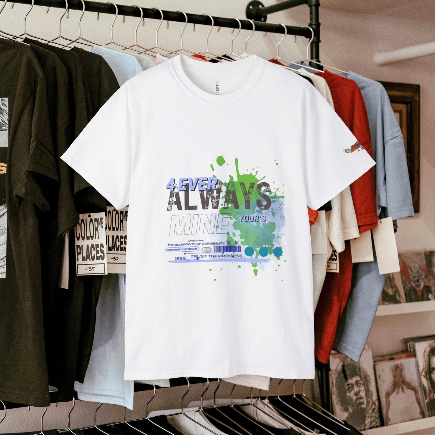 Unisex Ultra Cotton Tee_ Classic Comfort Unleashed_ N+ Series USUCTEE PT2WW001_ WesternWaves Limited Edition: