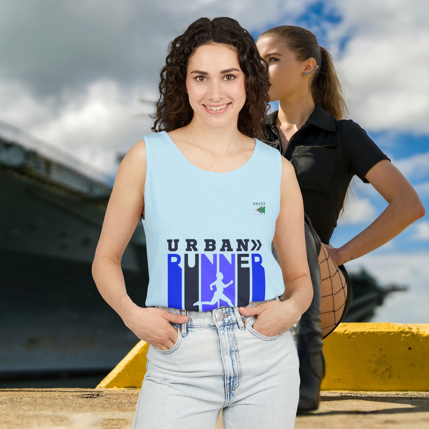 Unisex Garment-Dyed Tank Top_ 27 June 2025_ Limited Edition Summer Sports Apparel by WesternWaves: