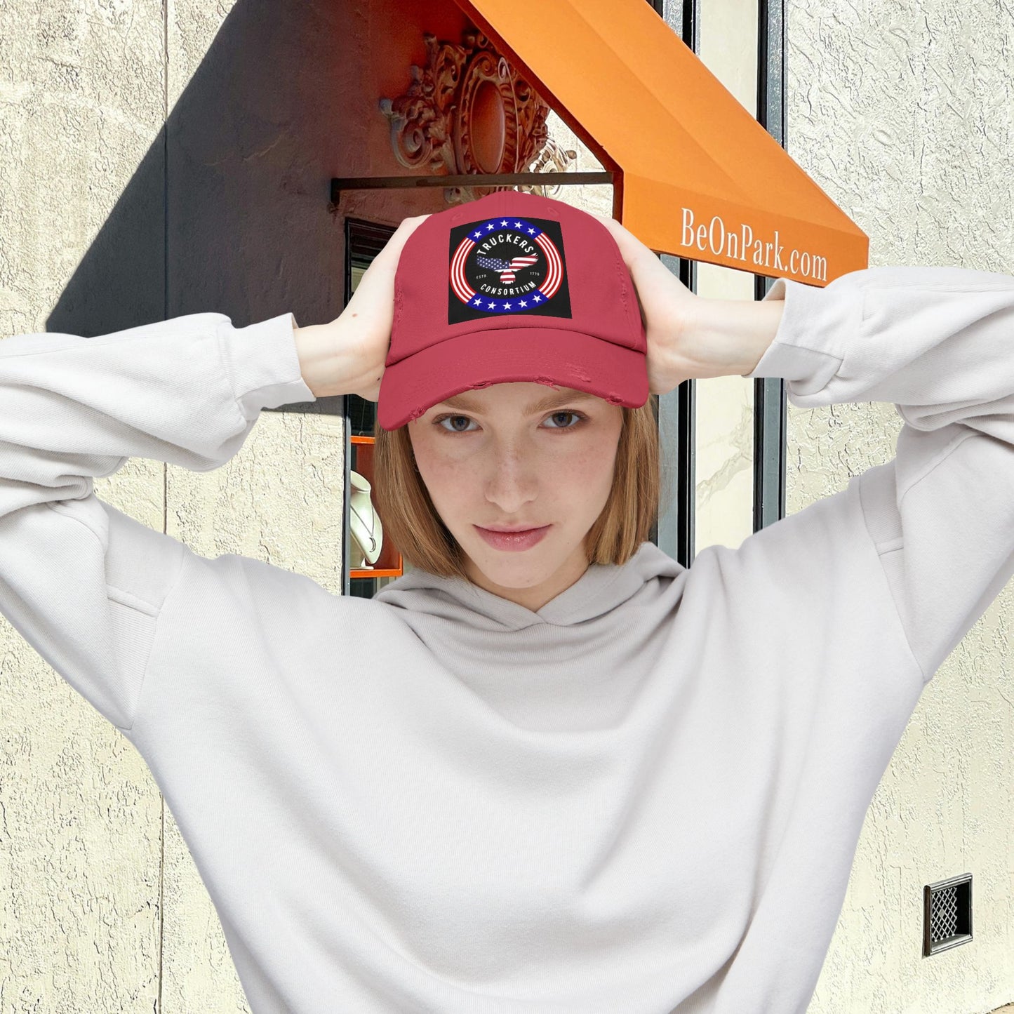 Unisex Distressed Cap_ N2 Series USDCAP PT2WW003_ Limited Edition Style & Comfort by WesternWaves: