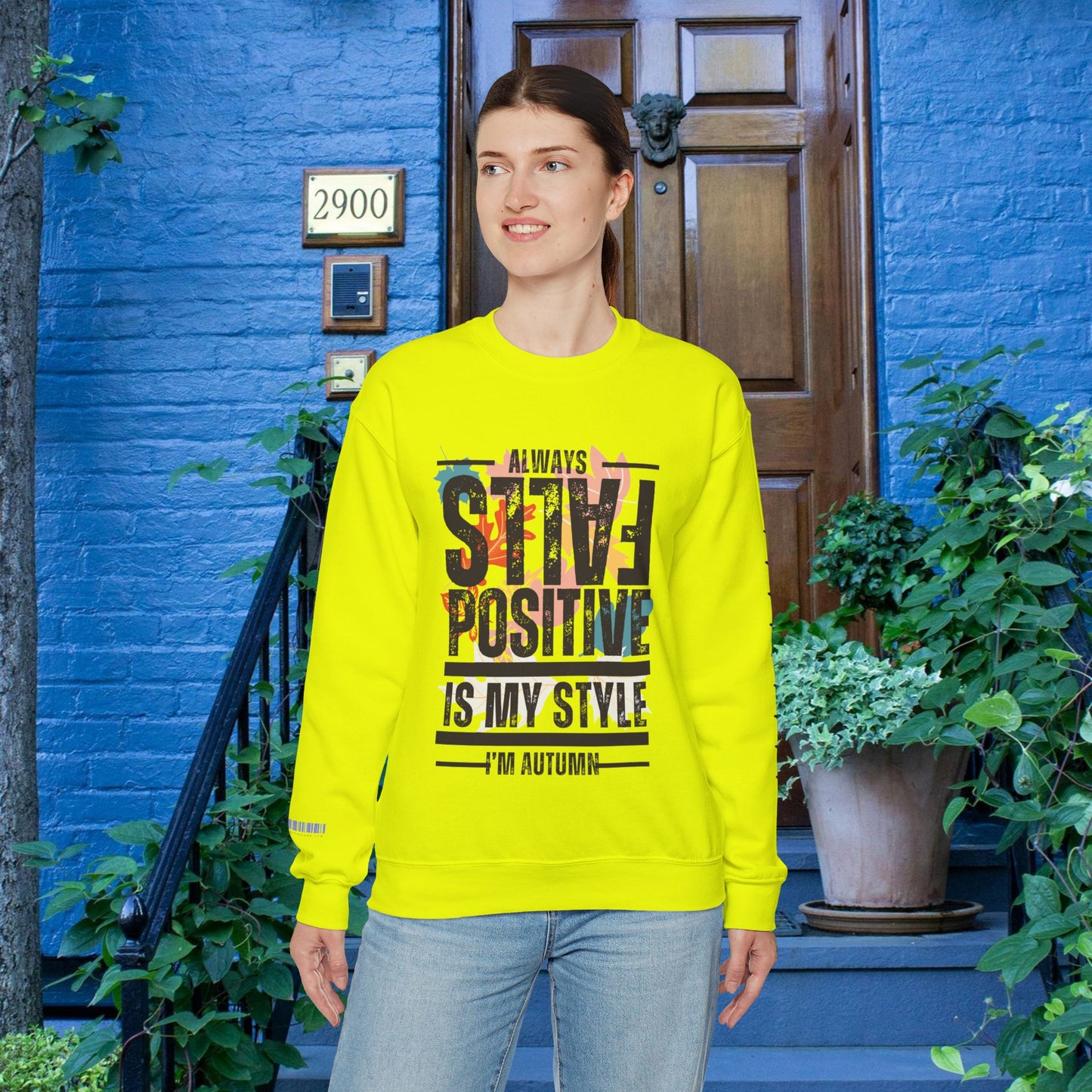 Unisex Heavy Blend™ Crewneck Sweatshirt_ N2+ Series UHBCSS PT2WW027_ Limited Edition Pure Luxury By WesternWaves: