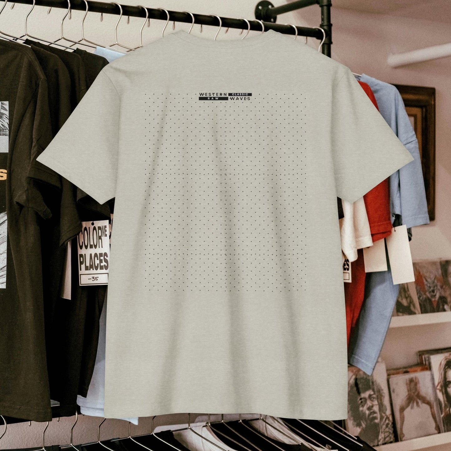 Unisex CVC Jersey T-shirt_ Series N7* USCVCJTS PT2WW001_ Limited Edition Comfort & Style by WesternWaves: