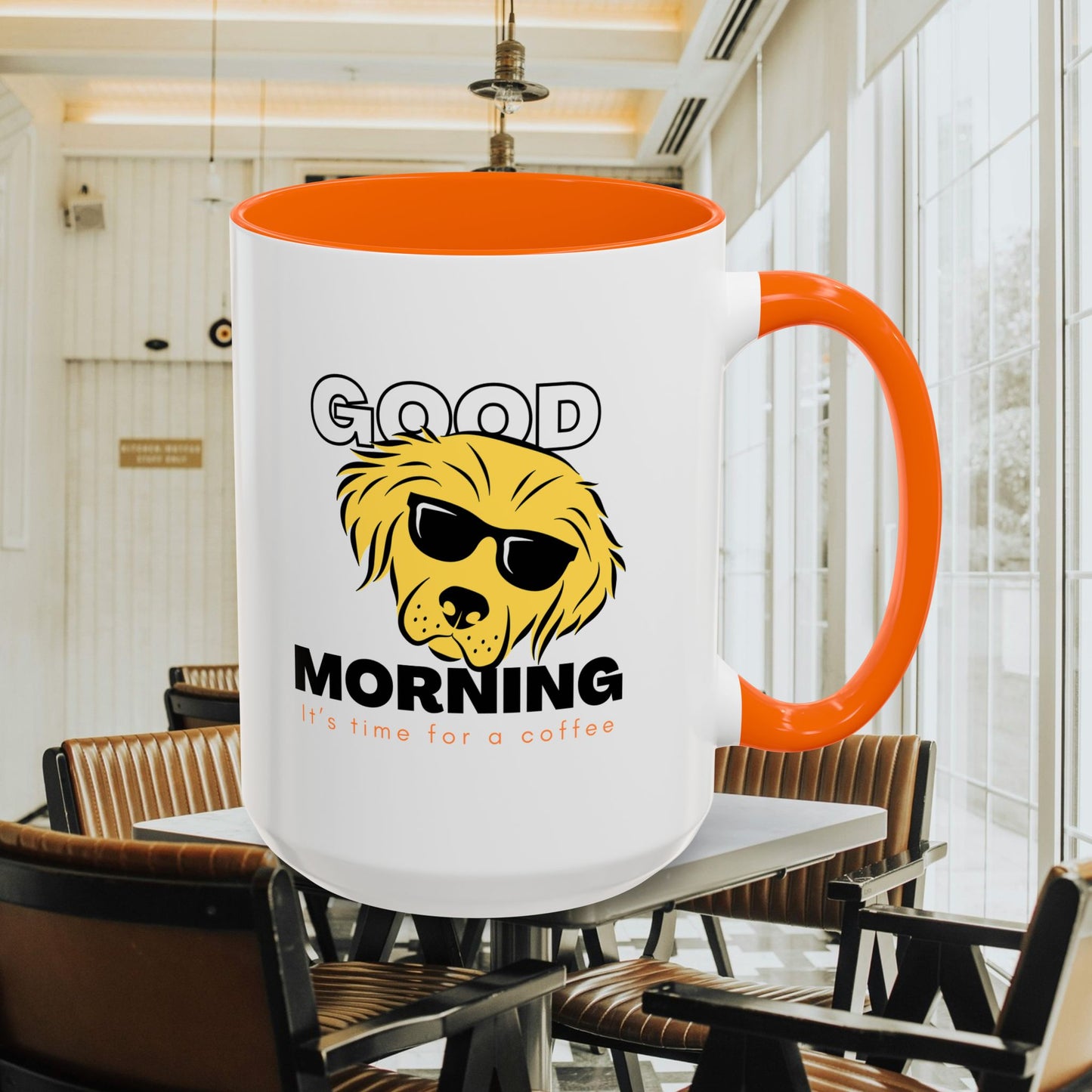 Accent Coffee Mug (11, 15oz)_ N+ Series ACMUG PT2WW012_ Limited Edition Mug by WesternWaves