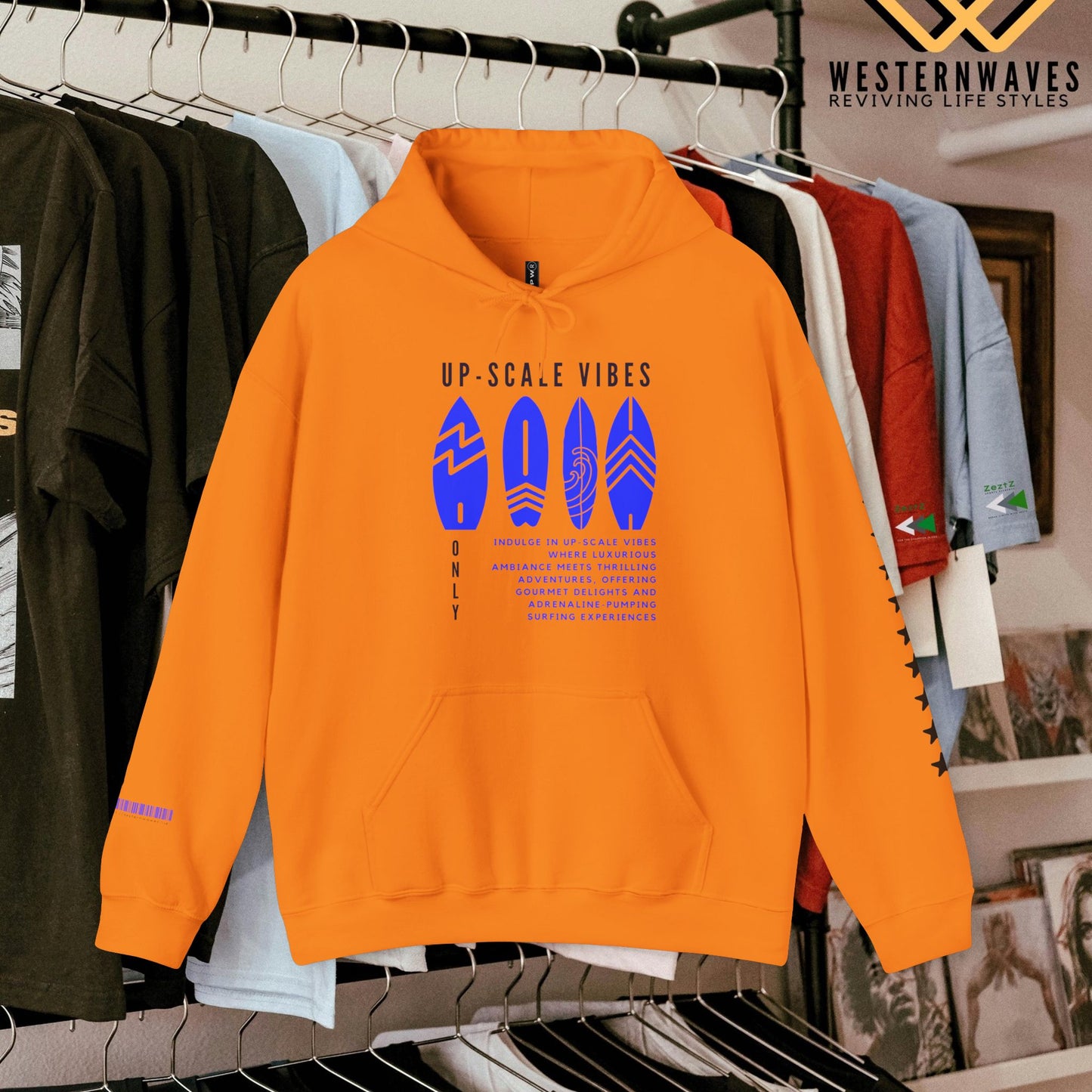 Unisex Heavy Blend™ Crewneck Sweatshirt_ N3+ Series UHBCSS PT2WW008_ Limited Edition Comfort & Style by WesternWaves: