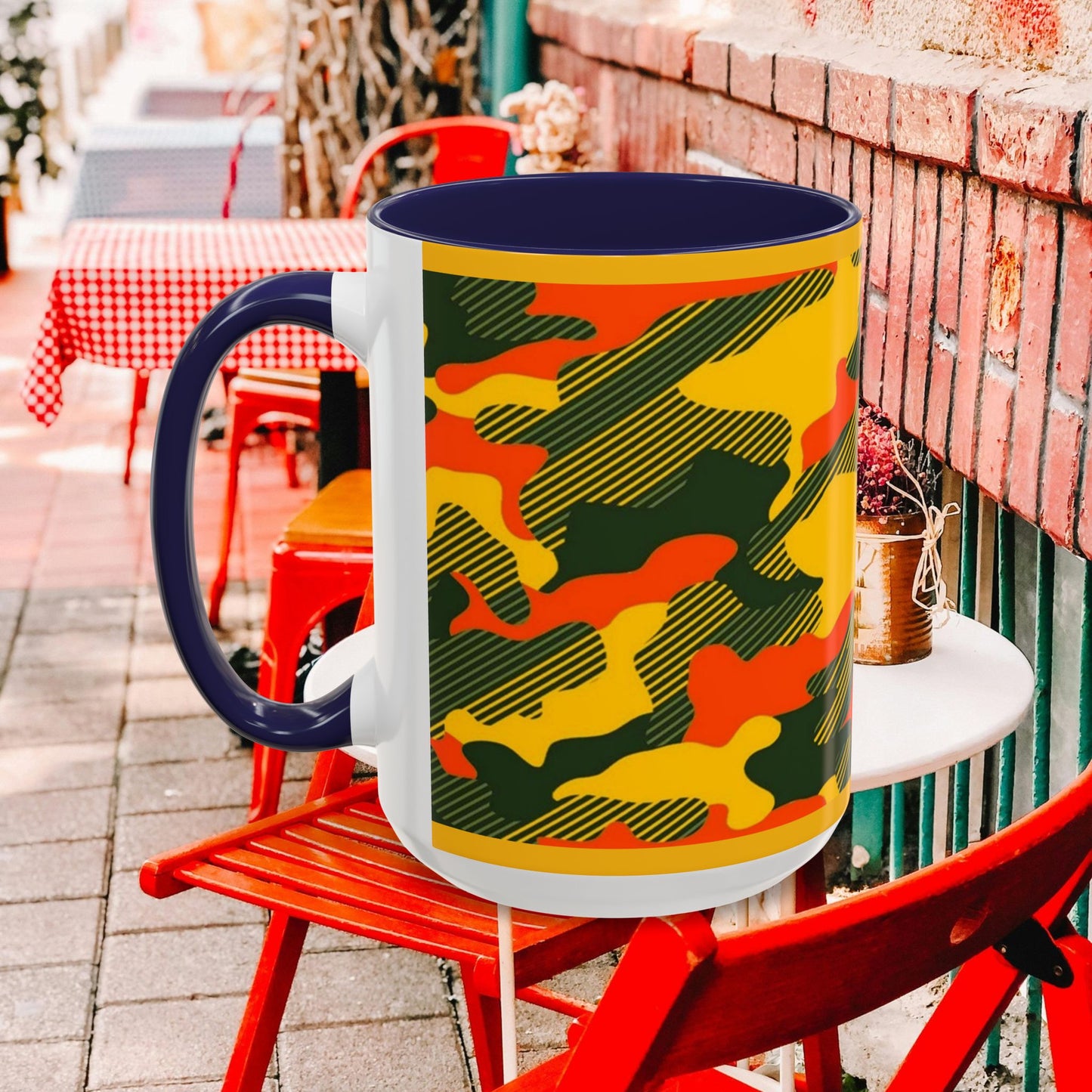 Accent Coffee Mug 11oz, 15 oz_ N2 Series ACM11OZ PT2WW001_ Vibrant Limited Edition Design by WesternWawes