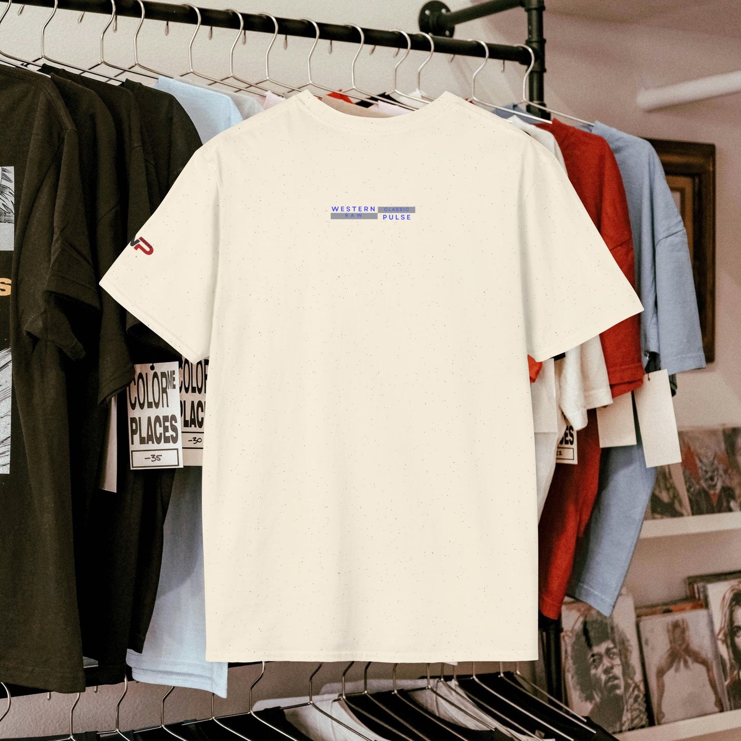 Every Line Graphic Unisex Softstyle T-Shirt | Retro Art Tee, Casual Wear, Gift for Art Lovers, Streetwear, Everyday Style
