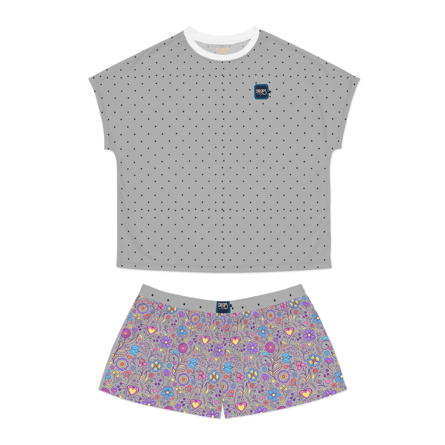 Women's Short Pajama Set (AOP)_ N Series WSPSET(AOP) PT2WW003_ Limited Edition Chic Comfort by WesternWaves: