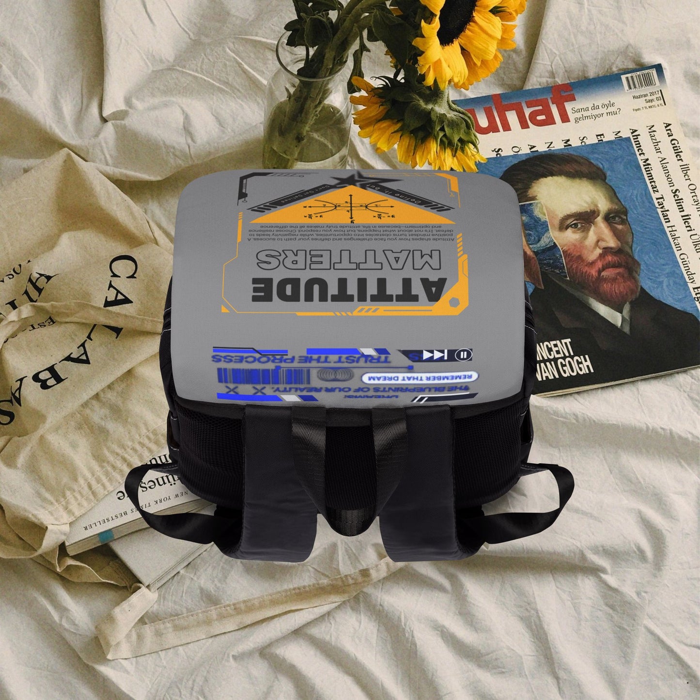 Unisex Casual Shoulder Backpack_ N3+ Series SPW US CSBPACK PT2WW001_ Limited Edition by WesternWaves: