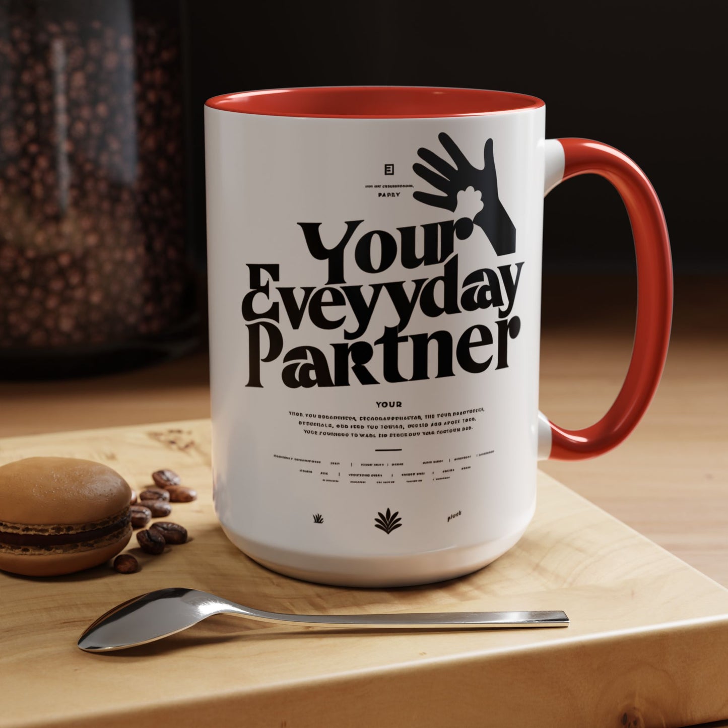 Accent Coffee Mug 11oz, 15oz_ N3* Series ACM11OZ PT2WW023_ Limited Edition Perfect Blend of Style by WesternWaves: