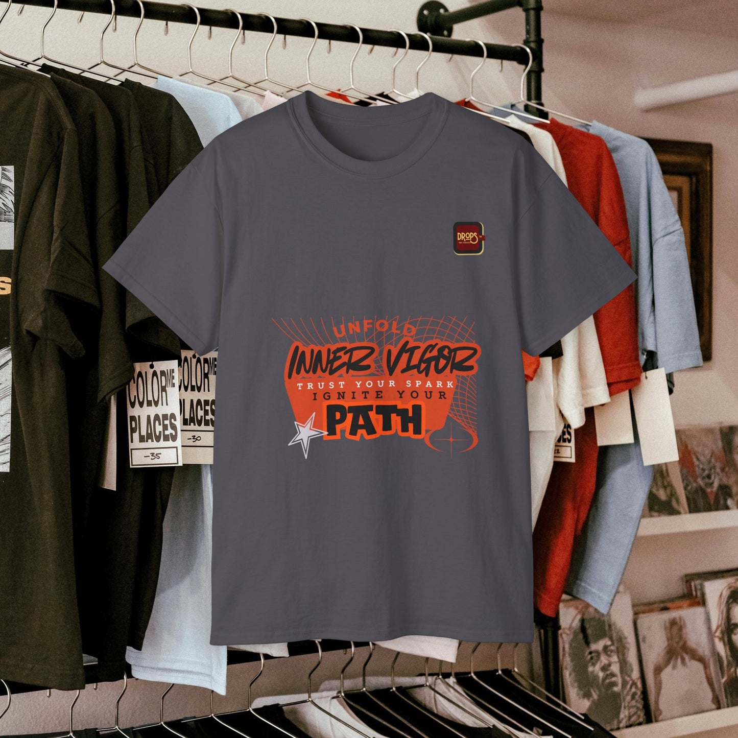 Inspirational Unisex Ultra Cotton Tee_ N6+ Series IPUSUCTEE PT2WW001_ Limited Edition by WesternWaves: