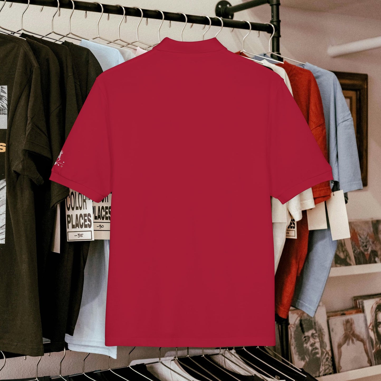 Unisex Polo Shirt_ Series N8+ USPS PT2WW001_ 11 Sep 2025_ Limited Edition Casual Wear by WesternWaves: