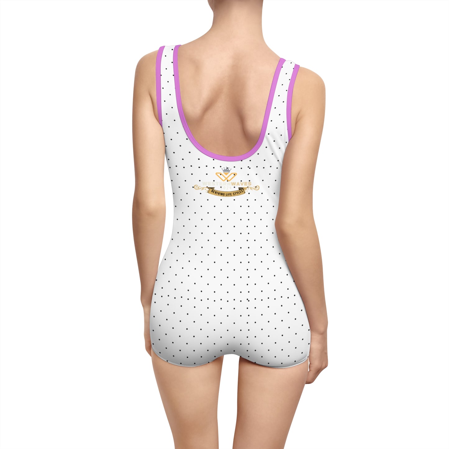 Women's Vintage Swimsuit (AOP)_ N+ Series WVSSAOP PT2WW003_ Limited Edition Vintage Confidence by WesternWaves: