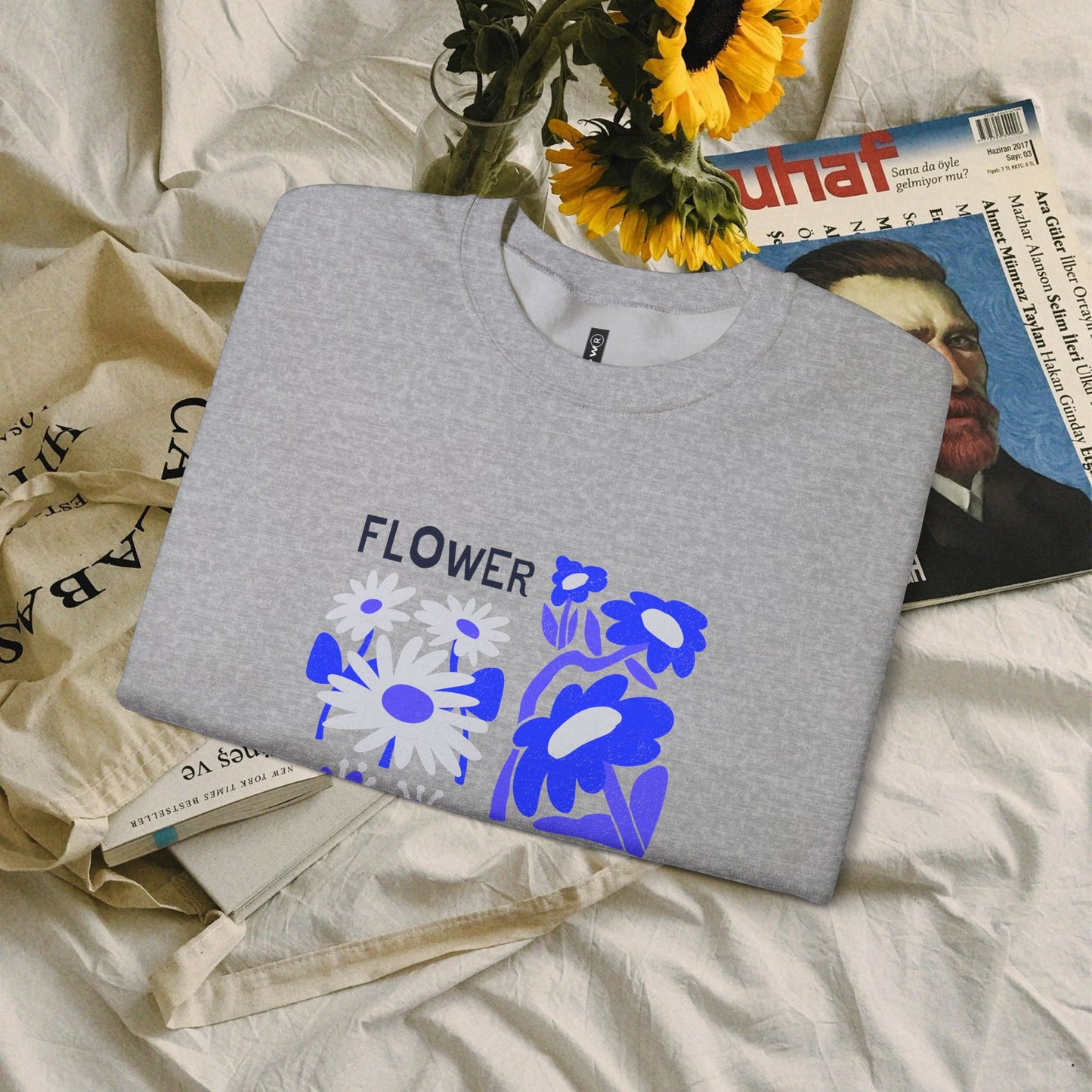 Unisex Heavy Blend™ Crewneck Sweatshirt_ N3+ Series UHBCSS PT2WW030_ Limited Edition Pure Luxury By WesternWaves: