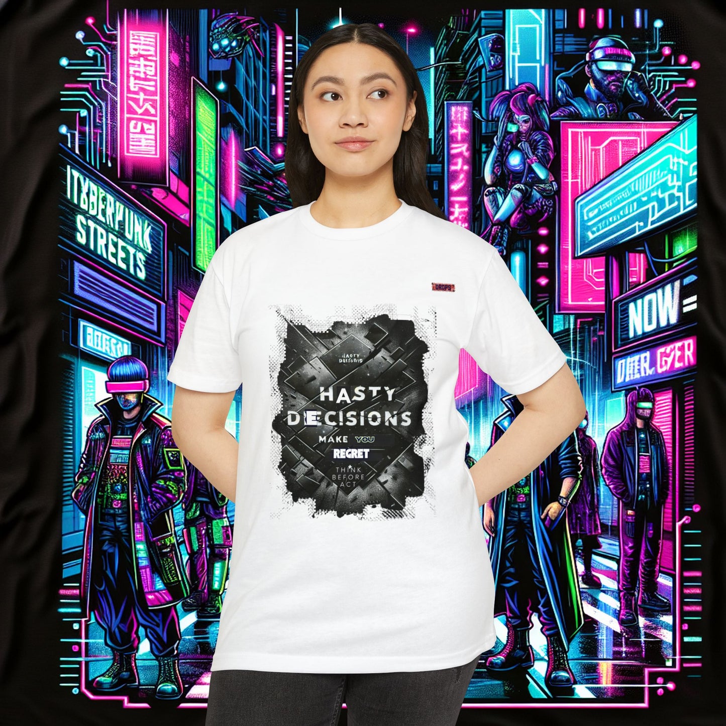Unisex CVC Jersey T-shirt_ N8+ Series USCVCJTS PT2WW001_ Limited Edition CVC T-shirt by WesternWaves:
