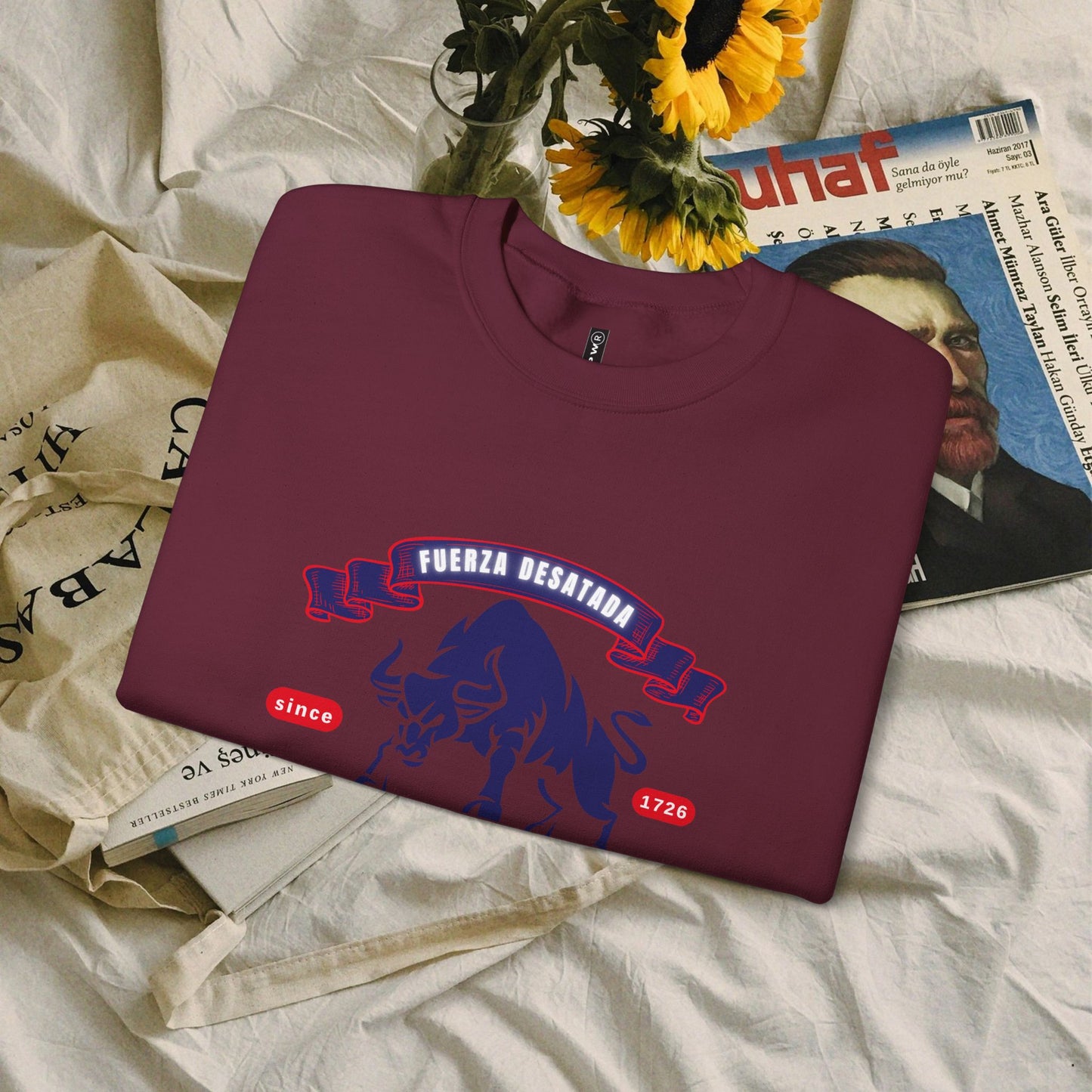 Unisex Heavy Blend™ Crewneck Sweatshirt_ N3+ Series UHBCSS PT2WW038_ Limited Edition Pure Luxury By WesternWaves: