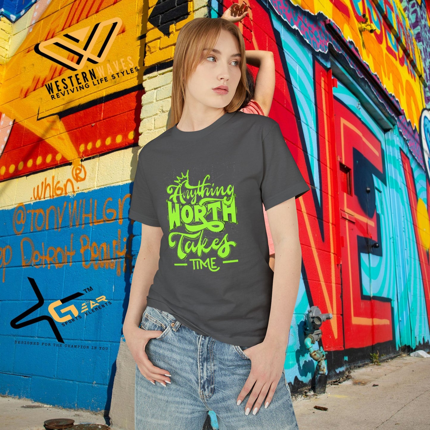 Unisex Garment-Dyed Heavyweight Cotton Tee_ N2+ Series USGDHWCTEE PT2WW007_ Limited Edition Statement of Style by WesternWaves: