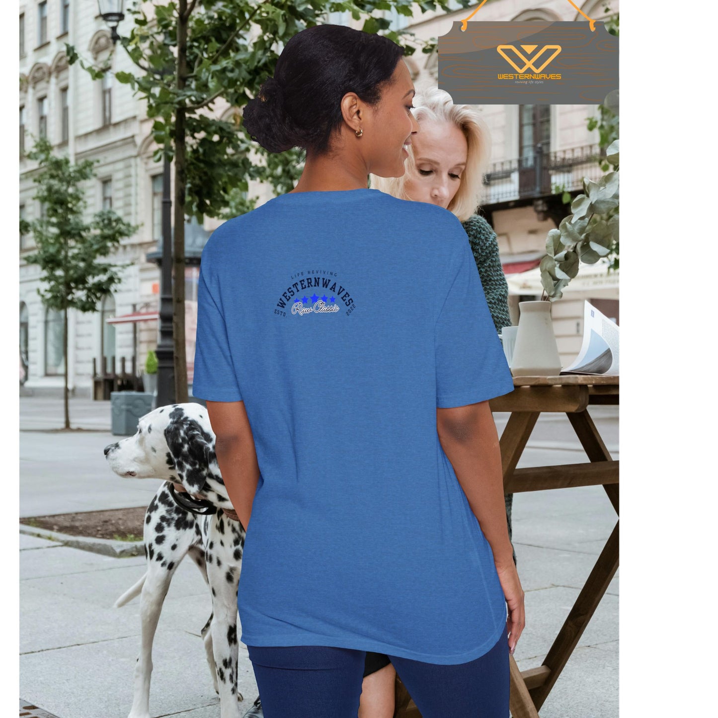 Unisex District® Re-Tee®_ N Series USDRR_ PT2WW001_ Sustainable Style by WesternWaves: