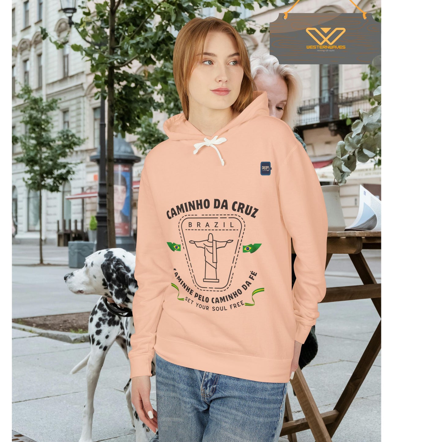Unisex Lightweight Hooded Sweatshirt – N2+ Series USLWHSS PT2WW024_ Limited Edition Crafted Comfort by WesternWaves: