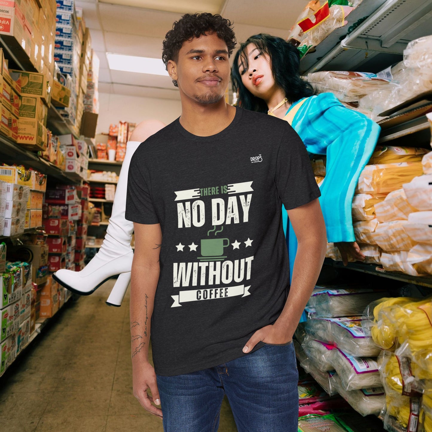 Unisex Recycled Organic T-Shirt_ N7* Series USRCOTS PT2WW001_ Limited Edition by WesternWaves: