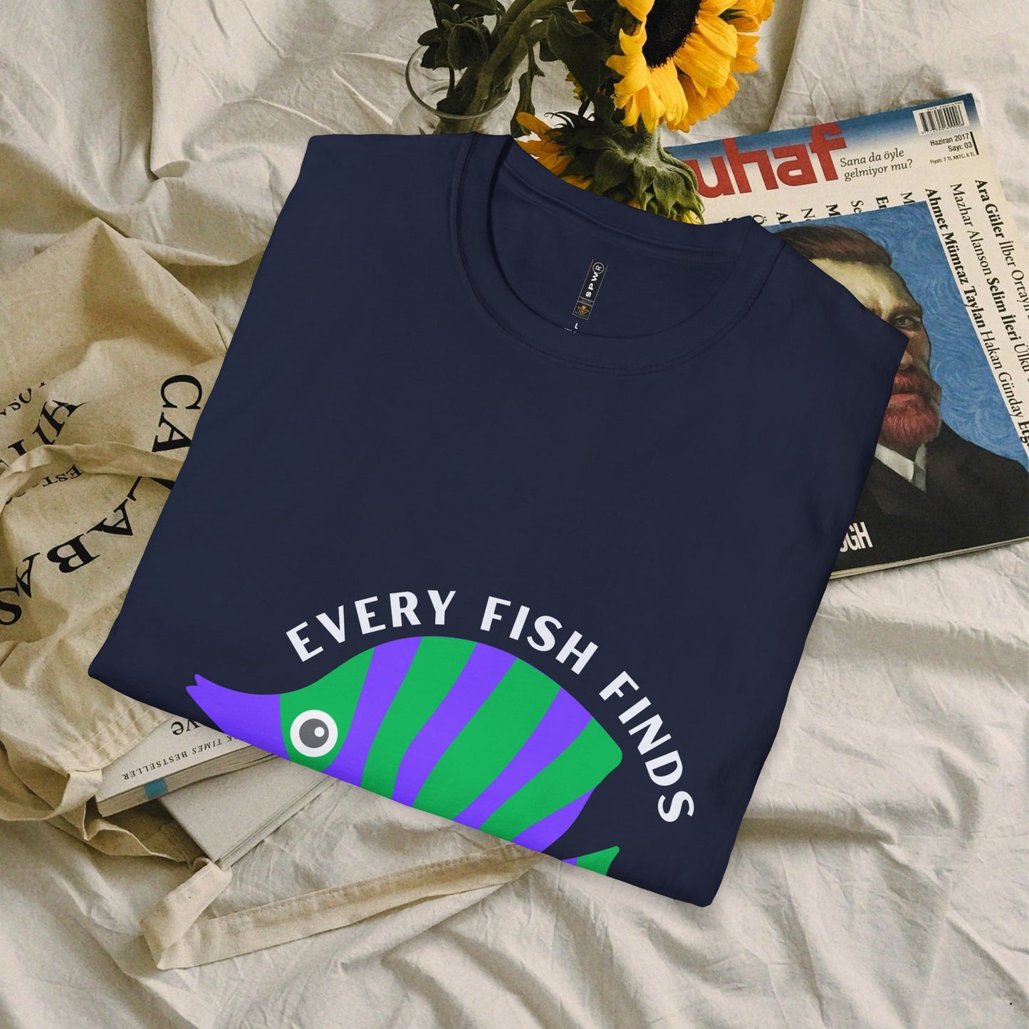 Unisex Softstyle T-Shirt_ N+ Series USSTS FT2WW010_ Limited Edition by WesternWaves:
